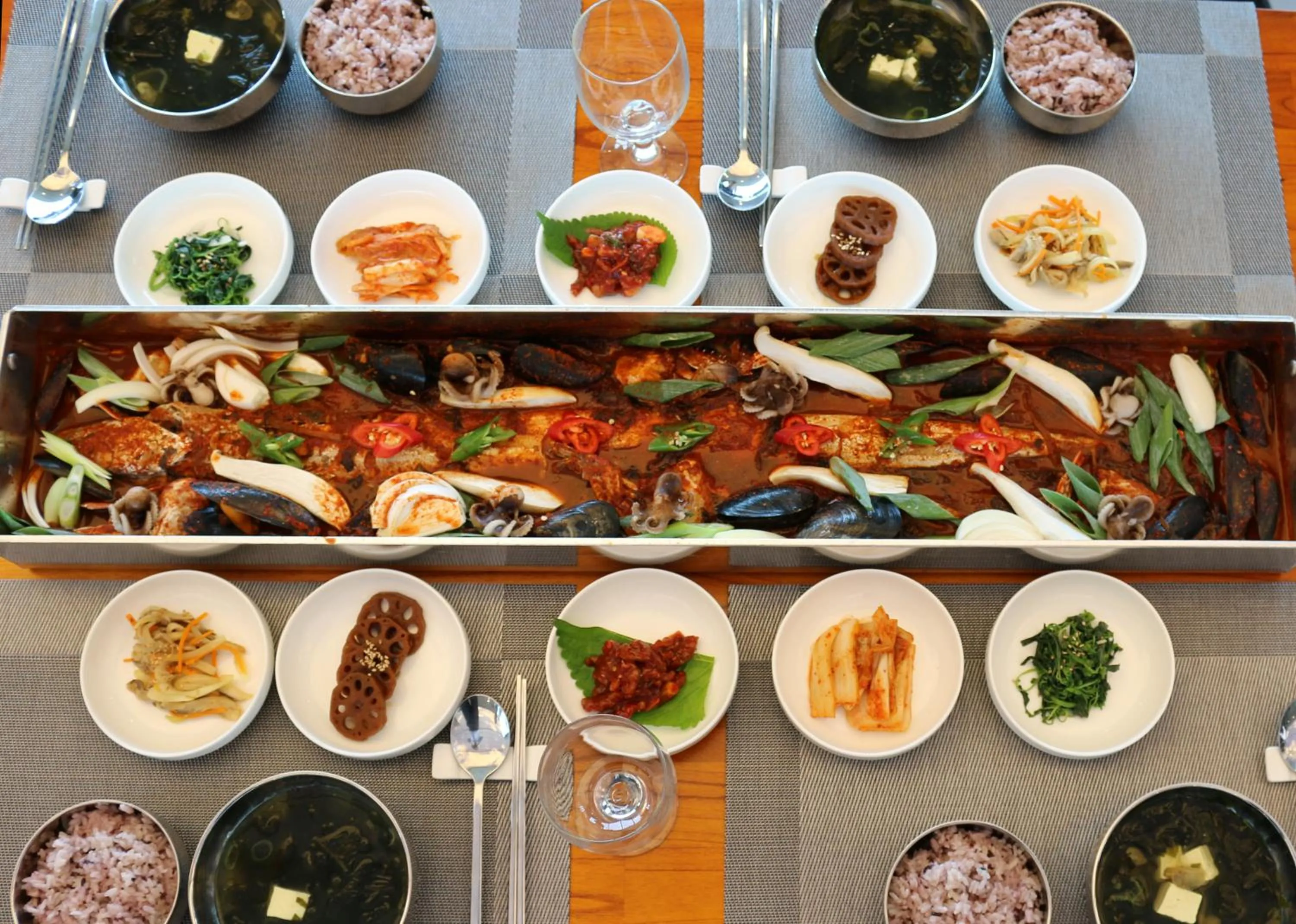 Dinner in Utop Ubless Hotel Jeju