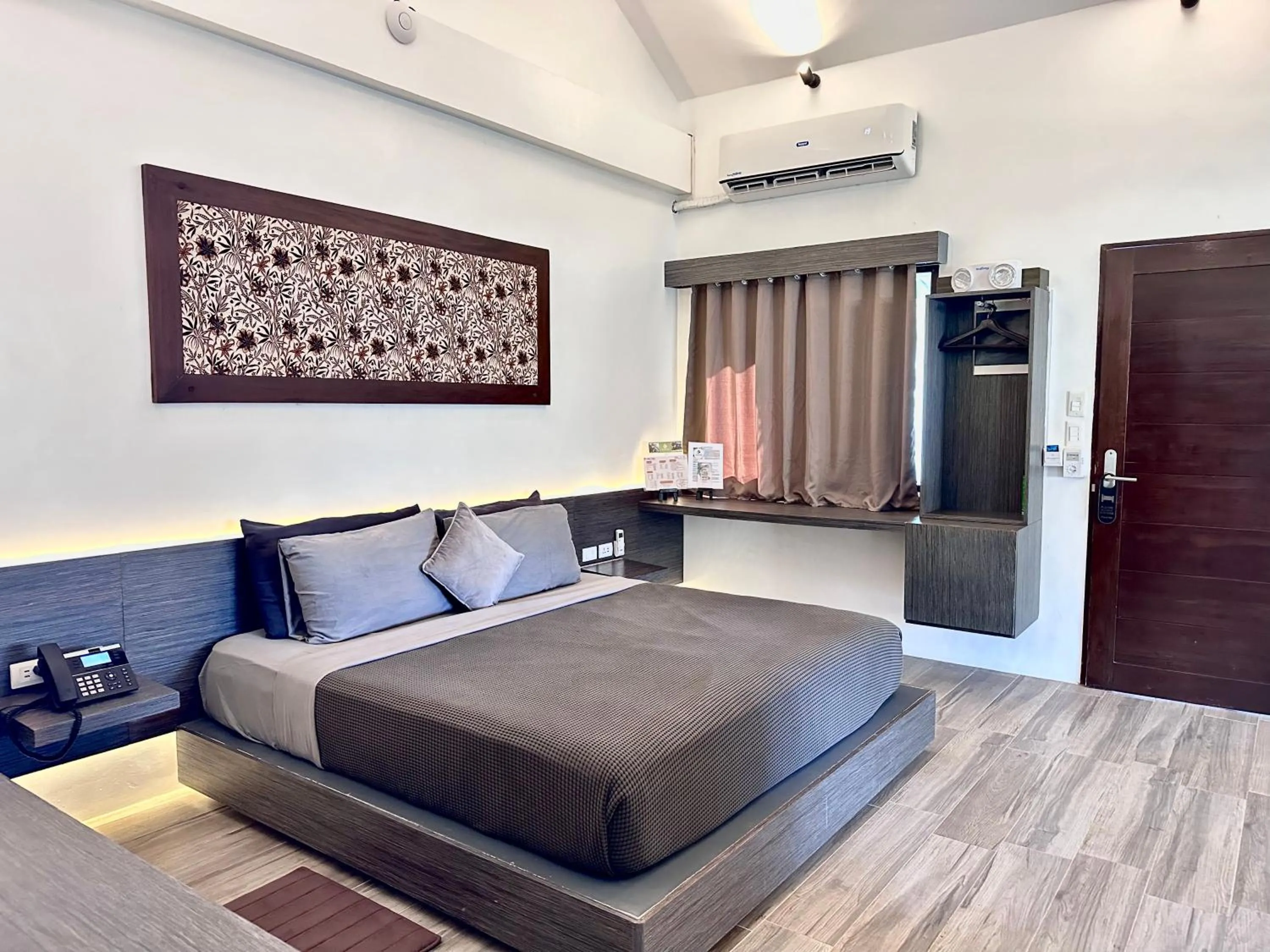 Bed in Siargao Island Villas