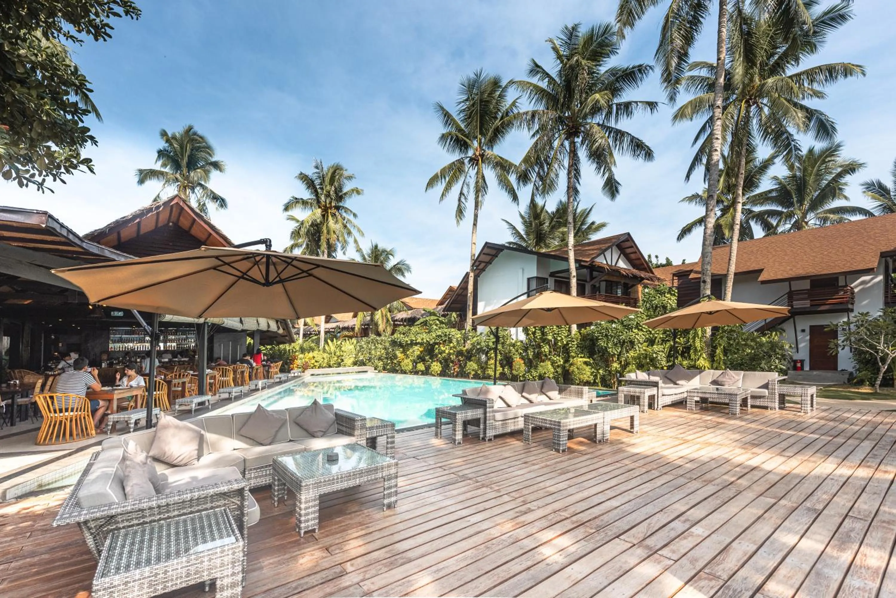 Swimming pool in Siargao Island Villas