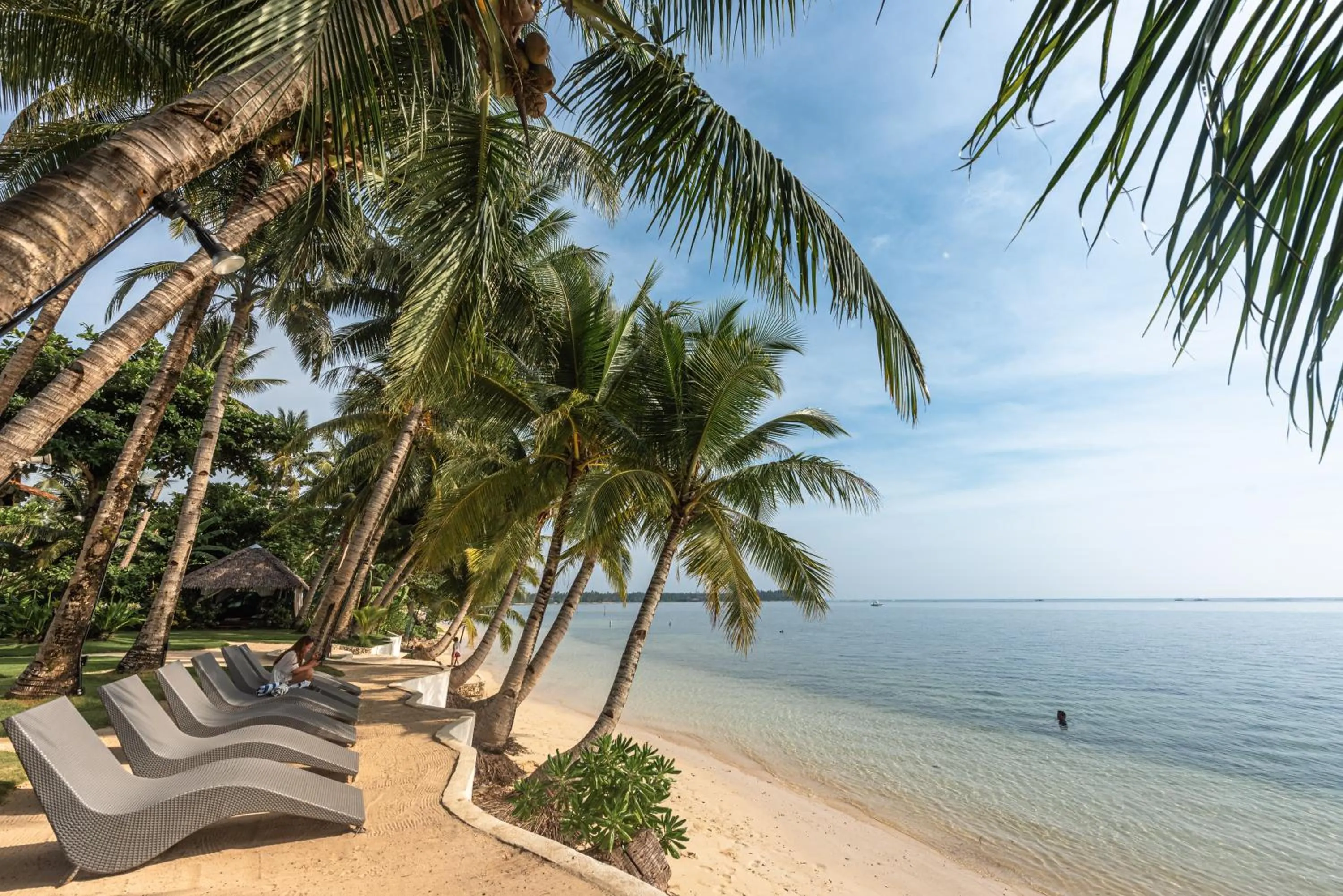 Beach in Siargao Island Villas
