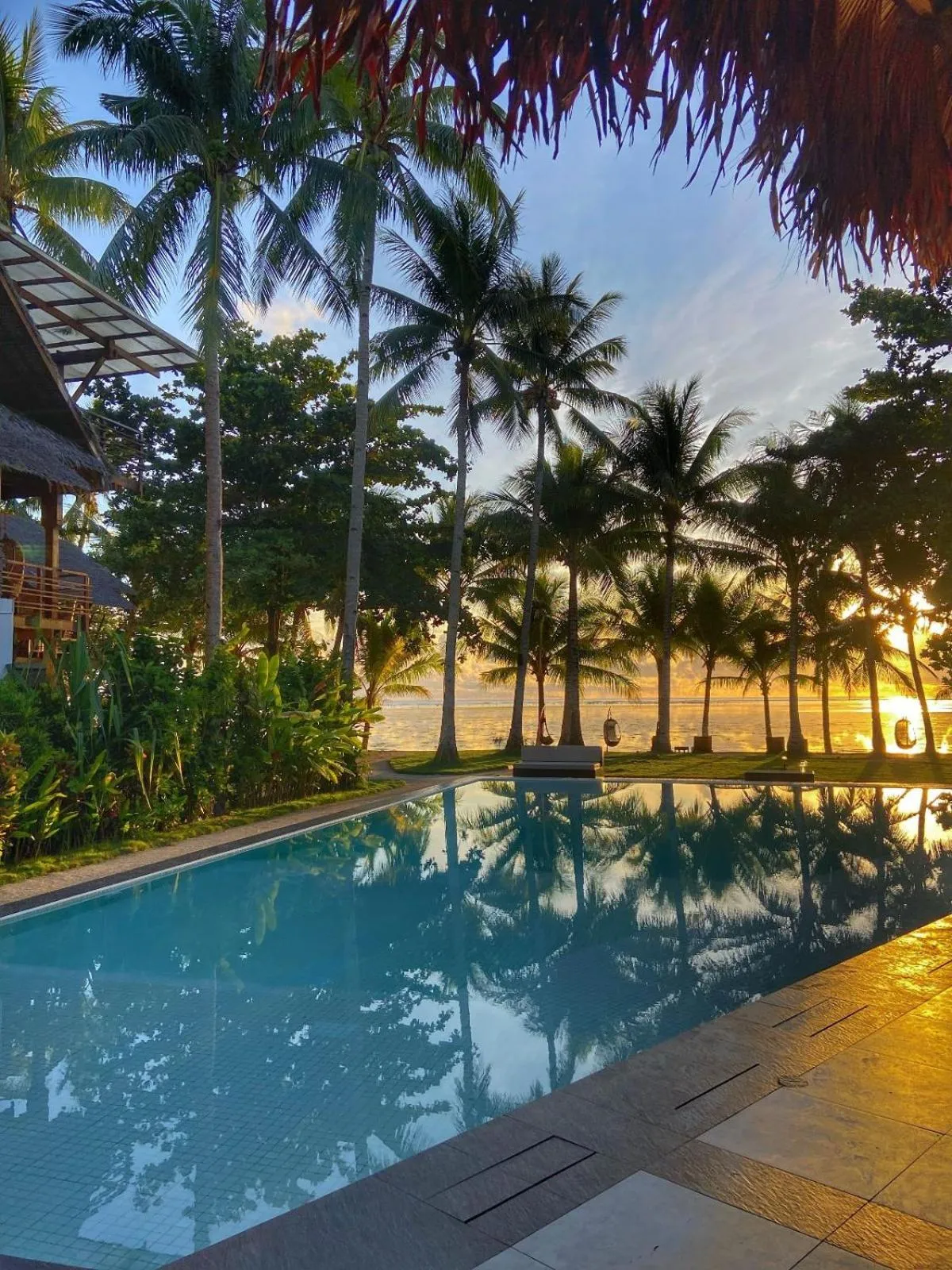 Swimming pool in Siargao Island Villas