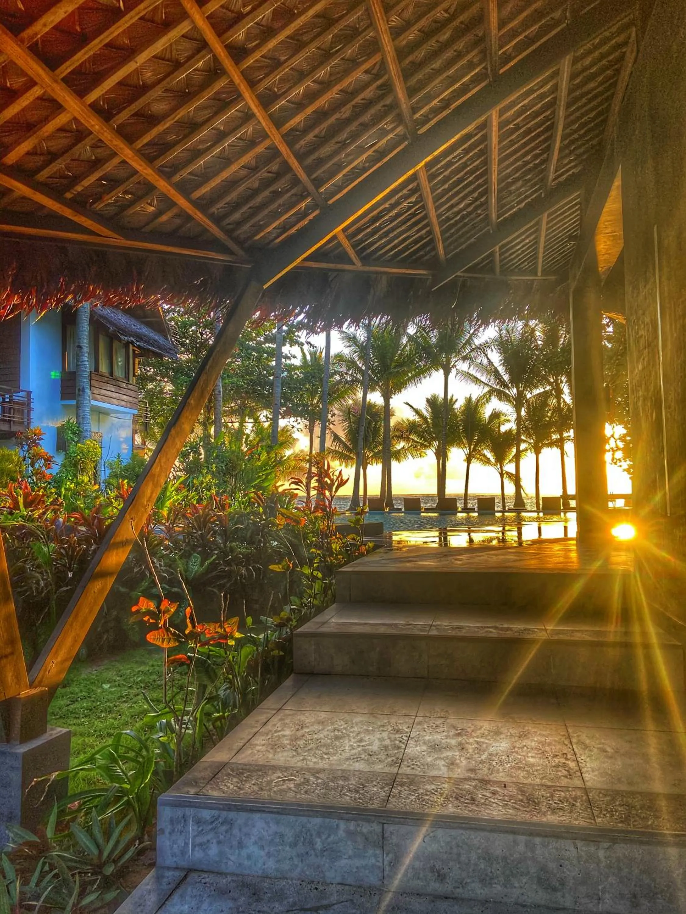 Garden in Siargao Island Villas