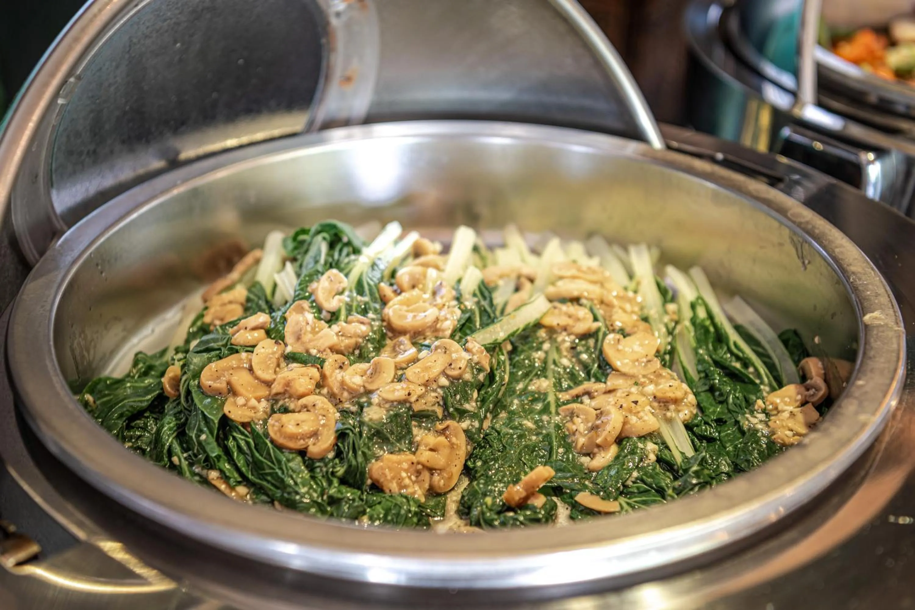 Buffet breakfast in Siargao Island Villas