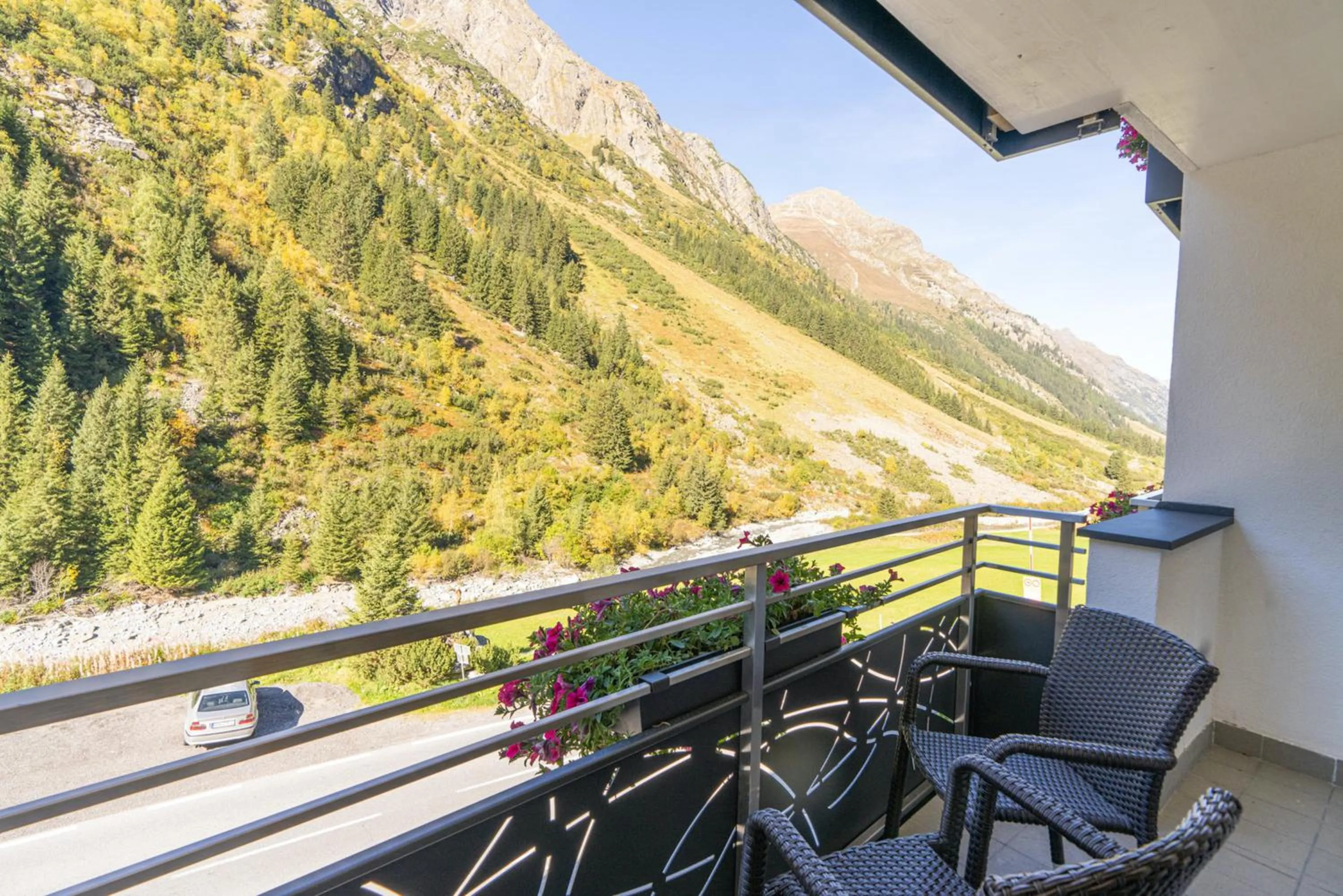 Balcony/Terrace in Hotel Gundolf