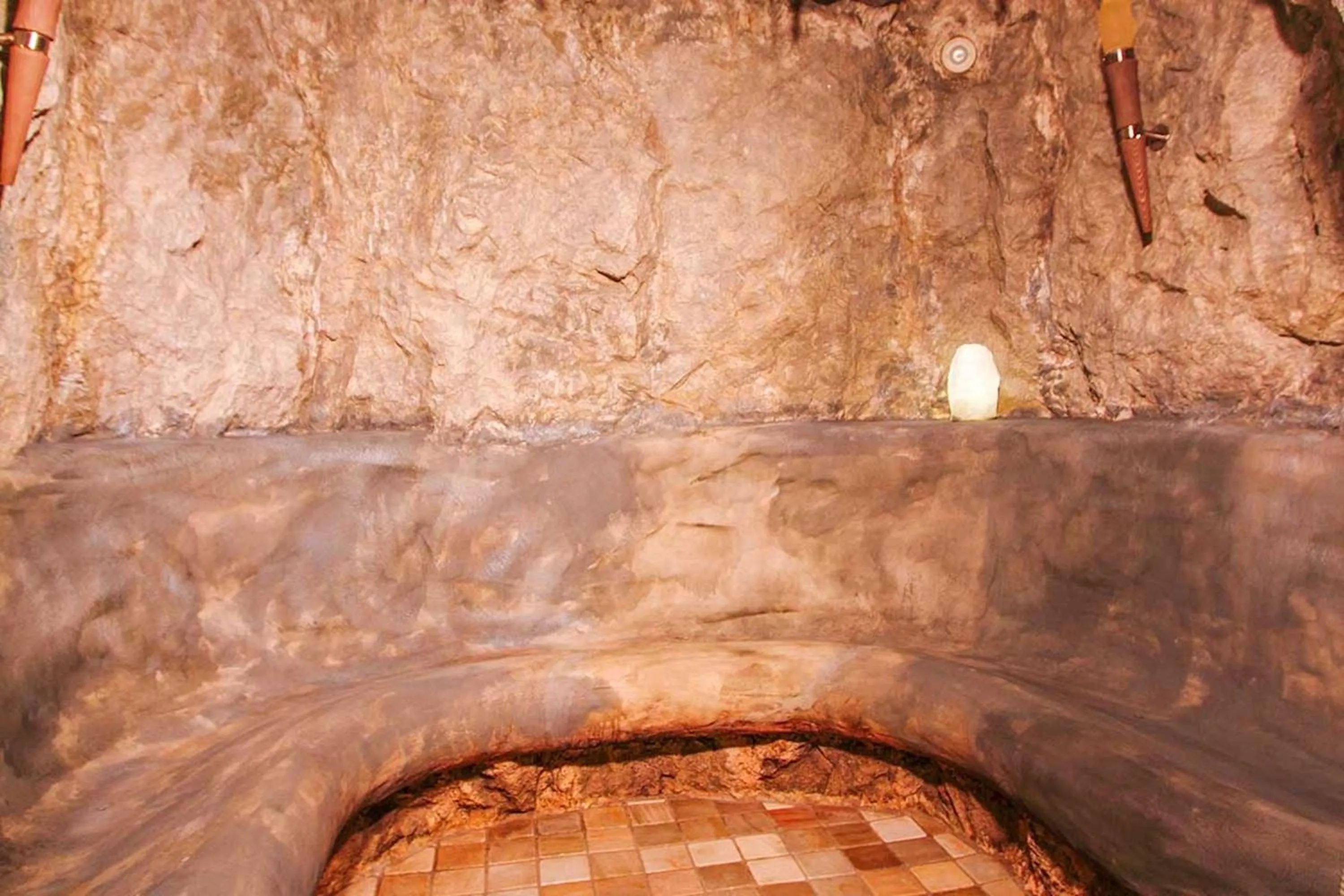 Steam room in Hotel Gundolf