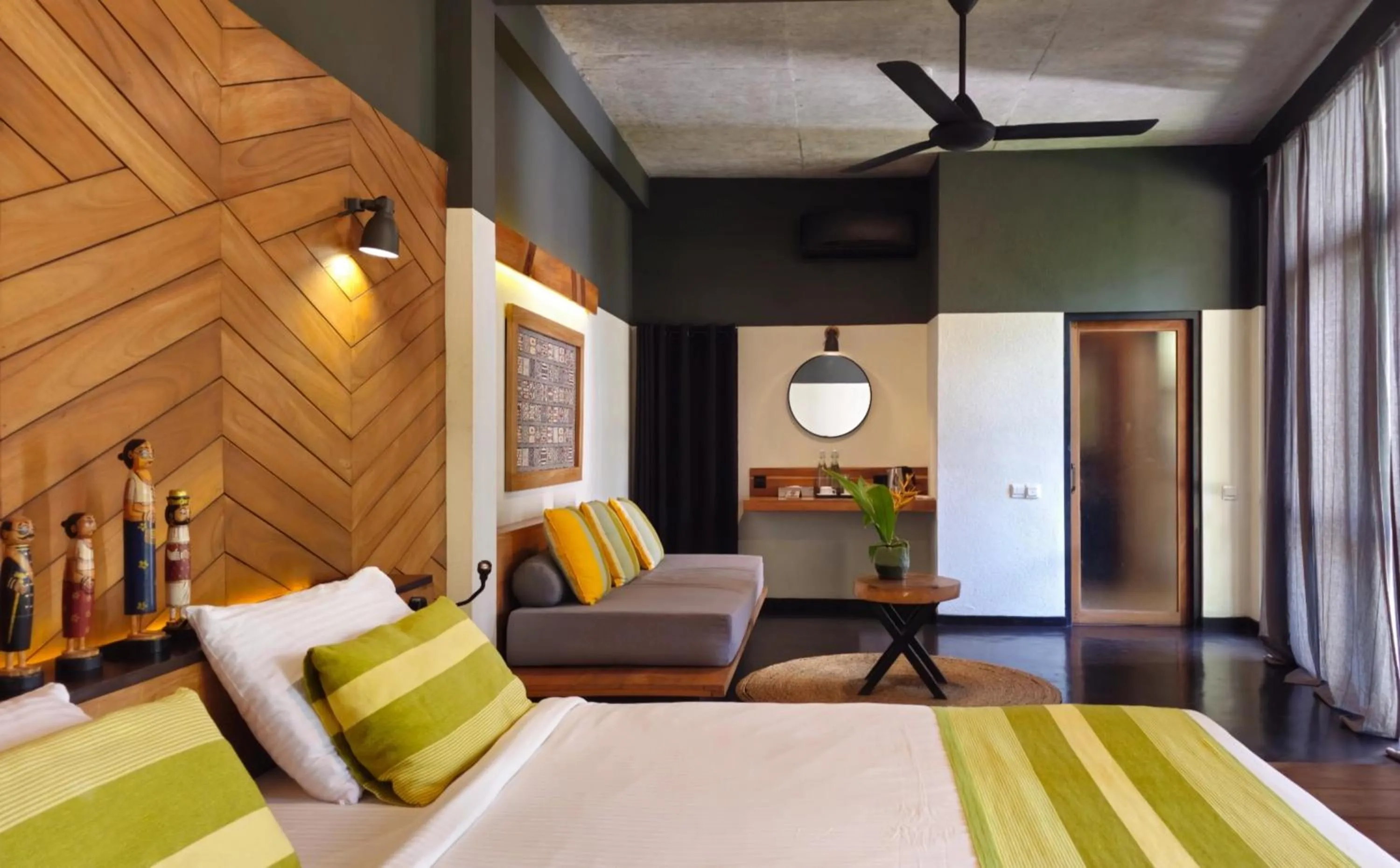 Photo of the whole room, Bed in Lankavatara Ocean Retreat & Spa