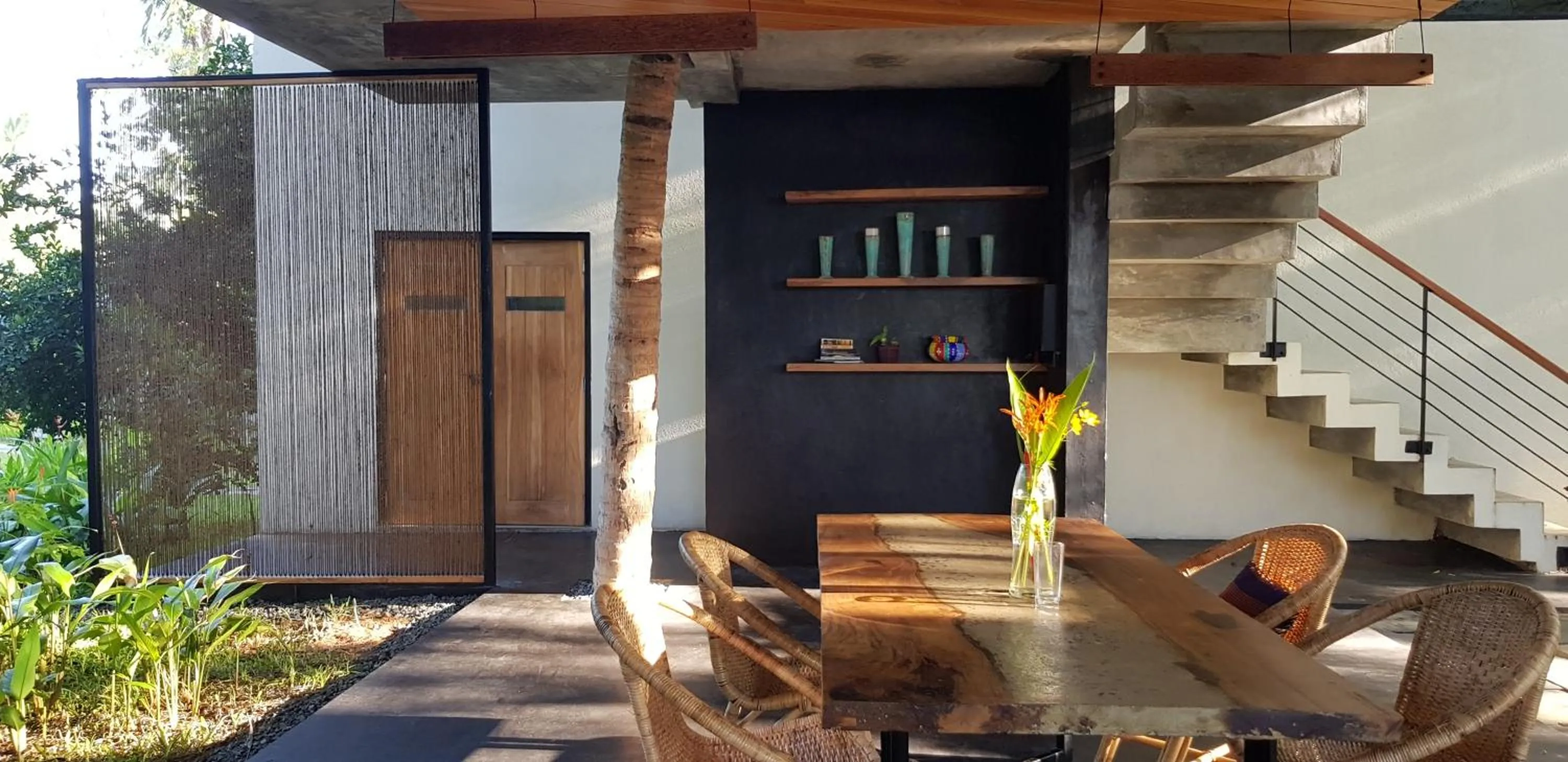 Lobby or reception in Lankavatara Ocean Retreat & Spa