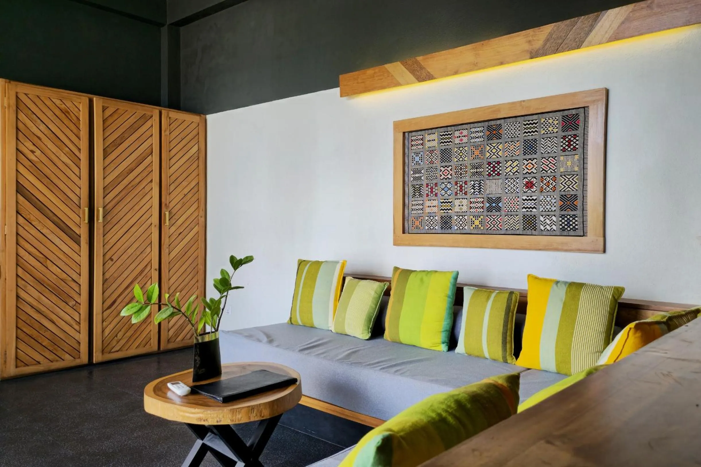 Seating area in Lankavatara Ocean Retreat & Spa