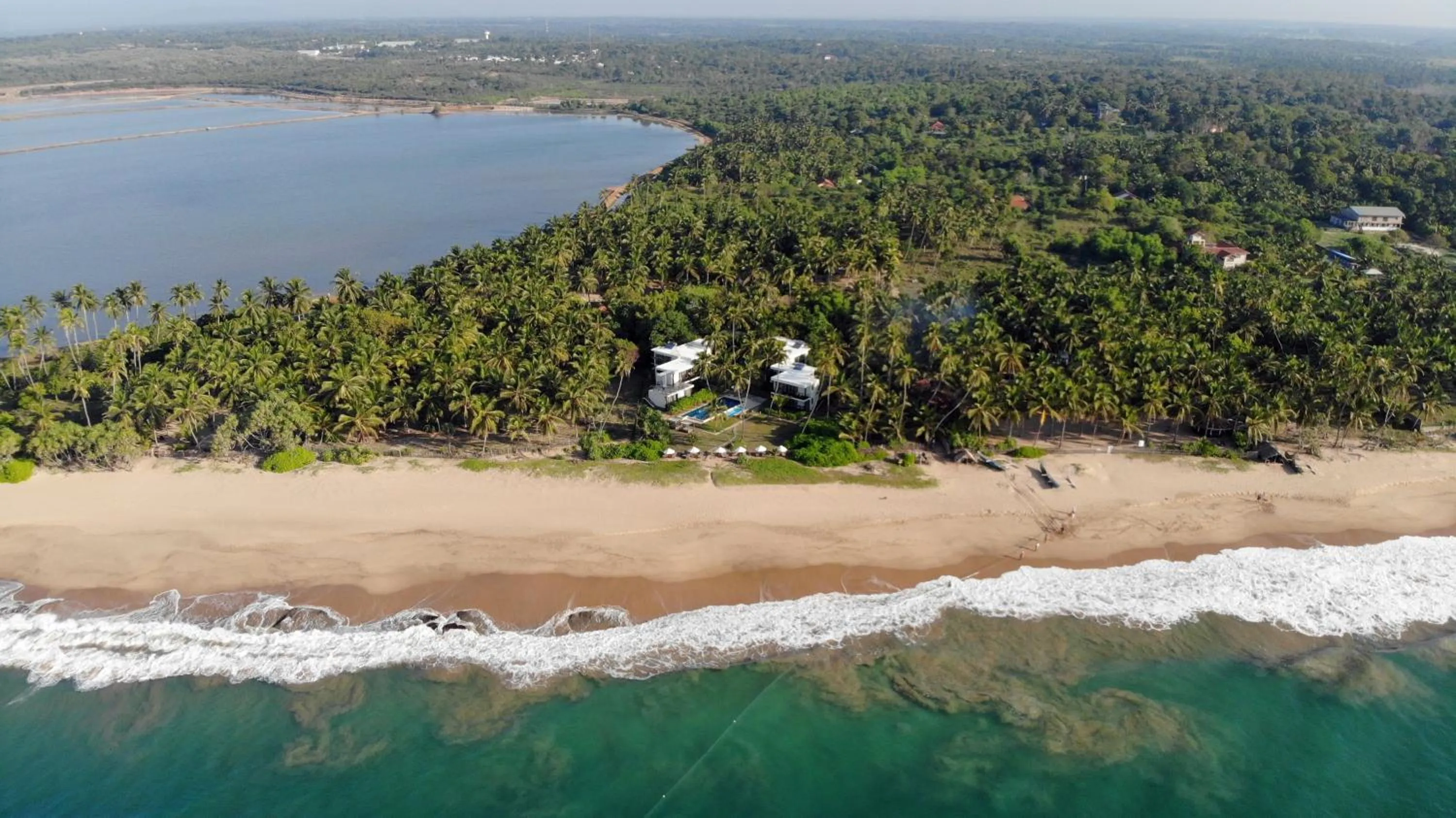 Bird's eye view in Lankavatara Ocean Retreat & Spa
