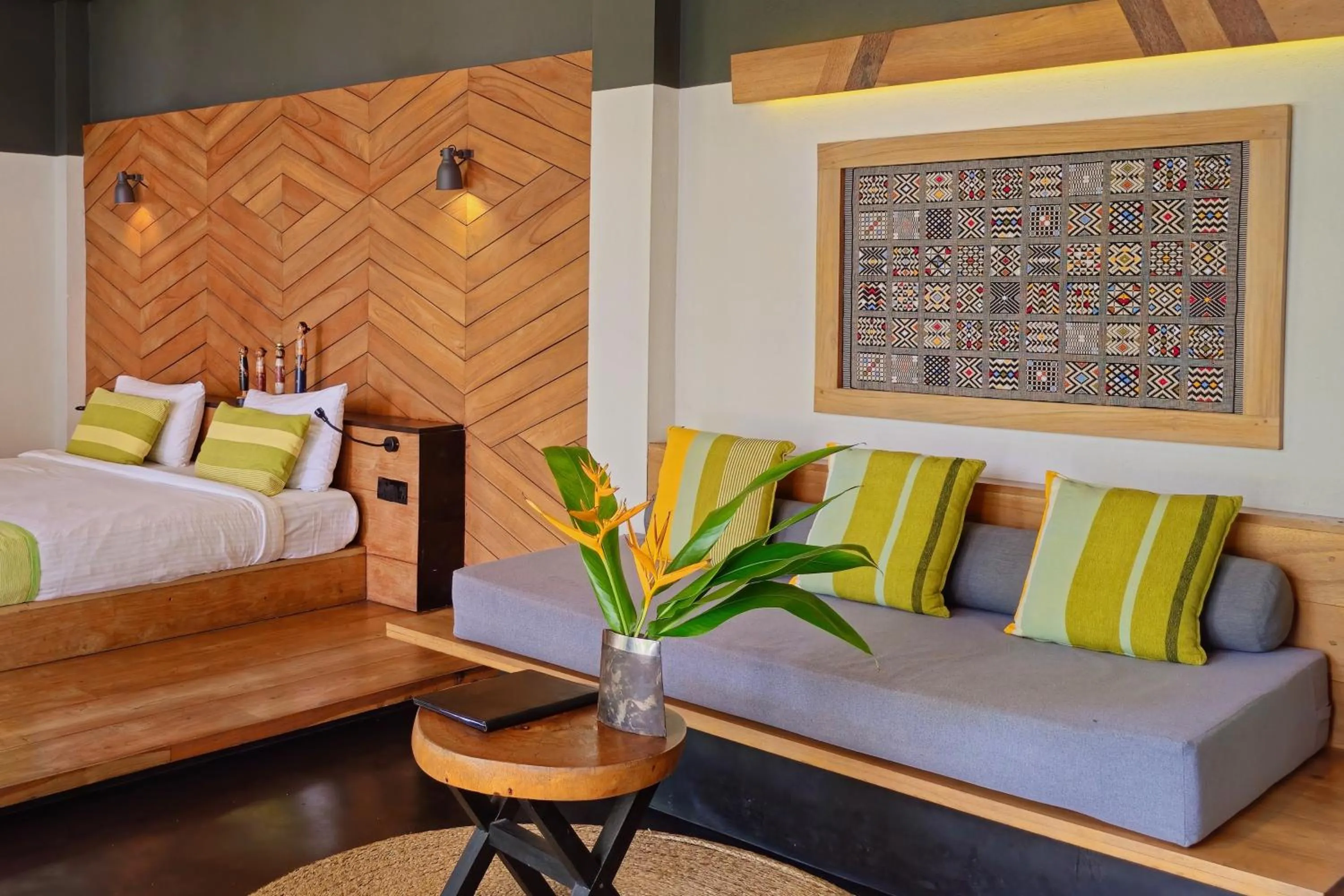 Photo of the whole room, Bed in Lankavatara Ocean Retreat & Spa