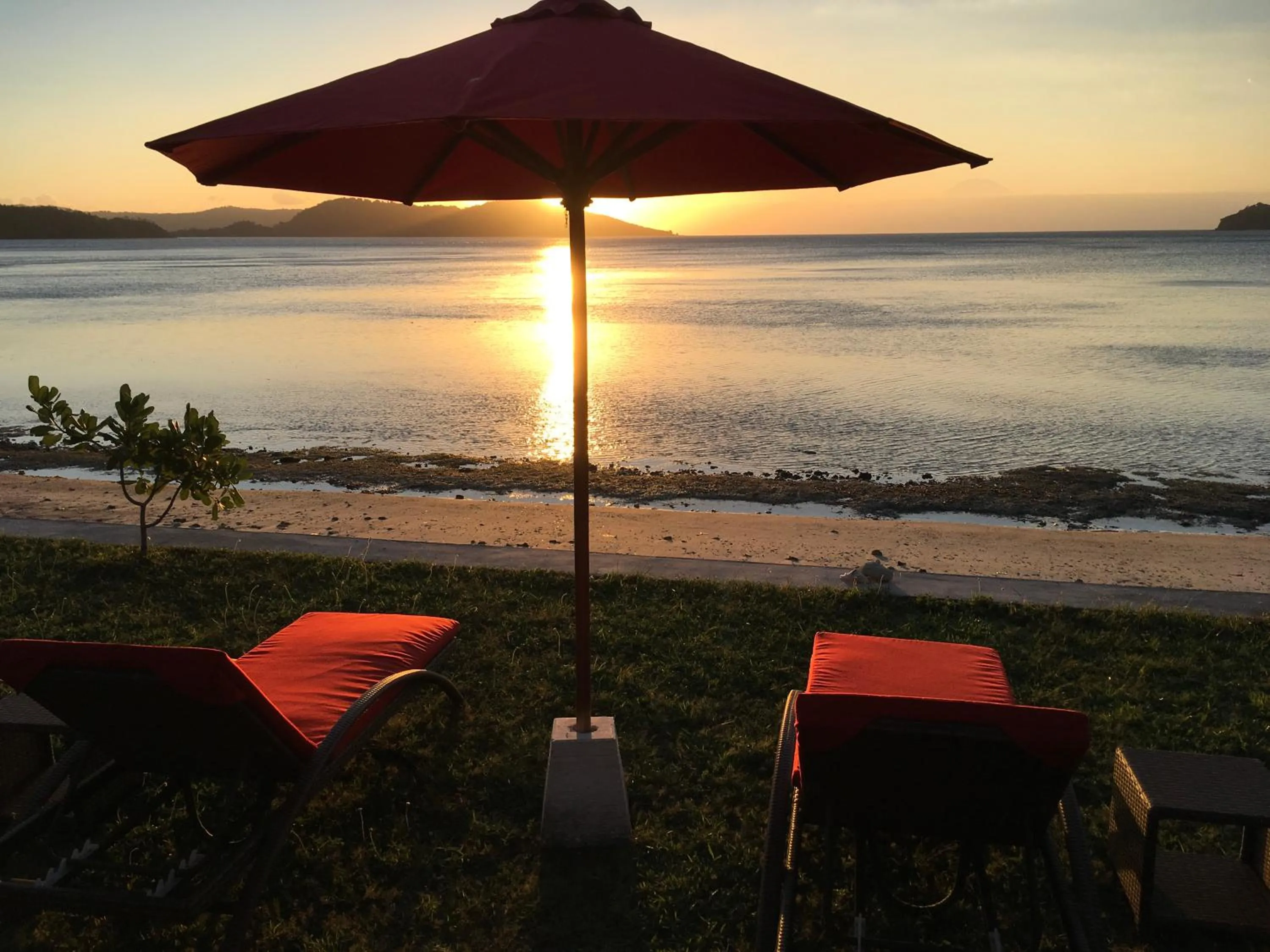 Beach in The Papalagi Resort