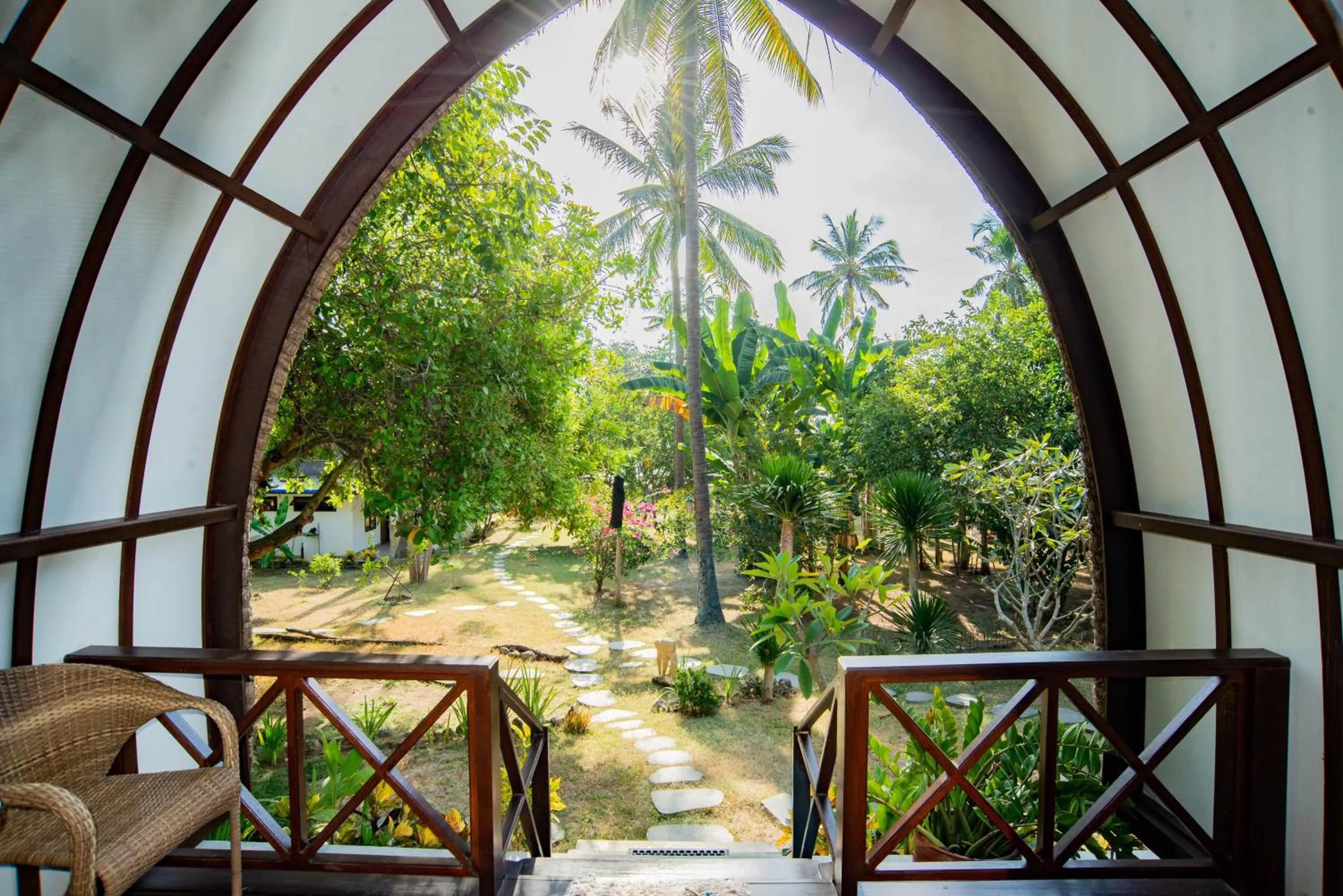 Natural landscape in The Papalagi Resort