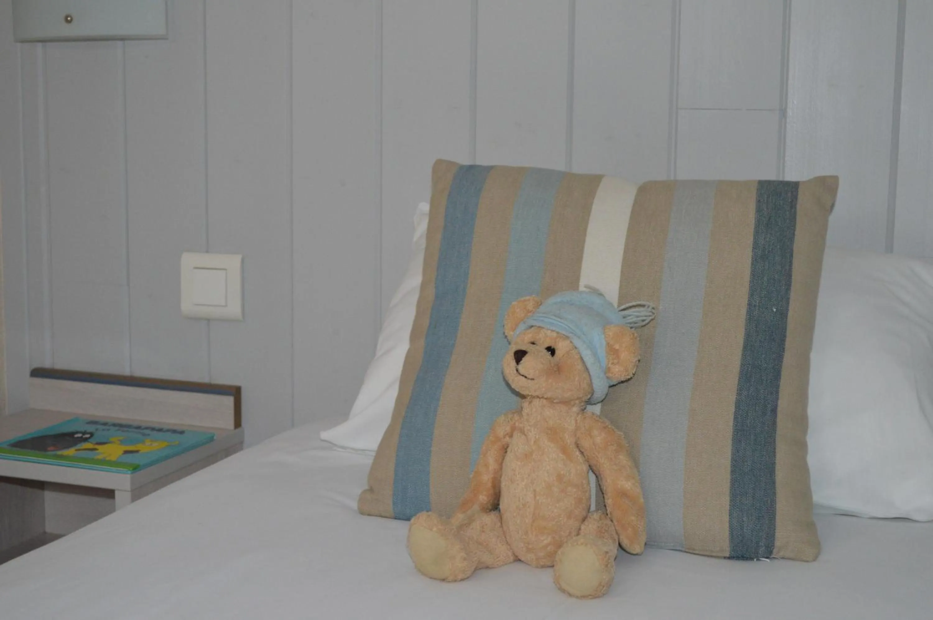 Bed in Hotel L'Oceane