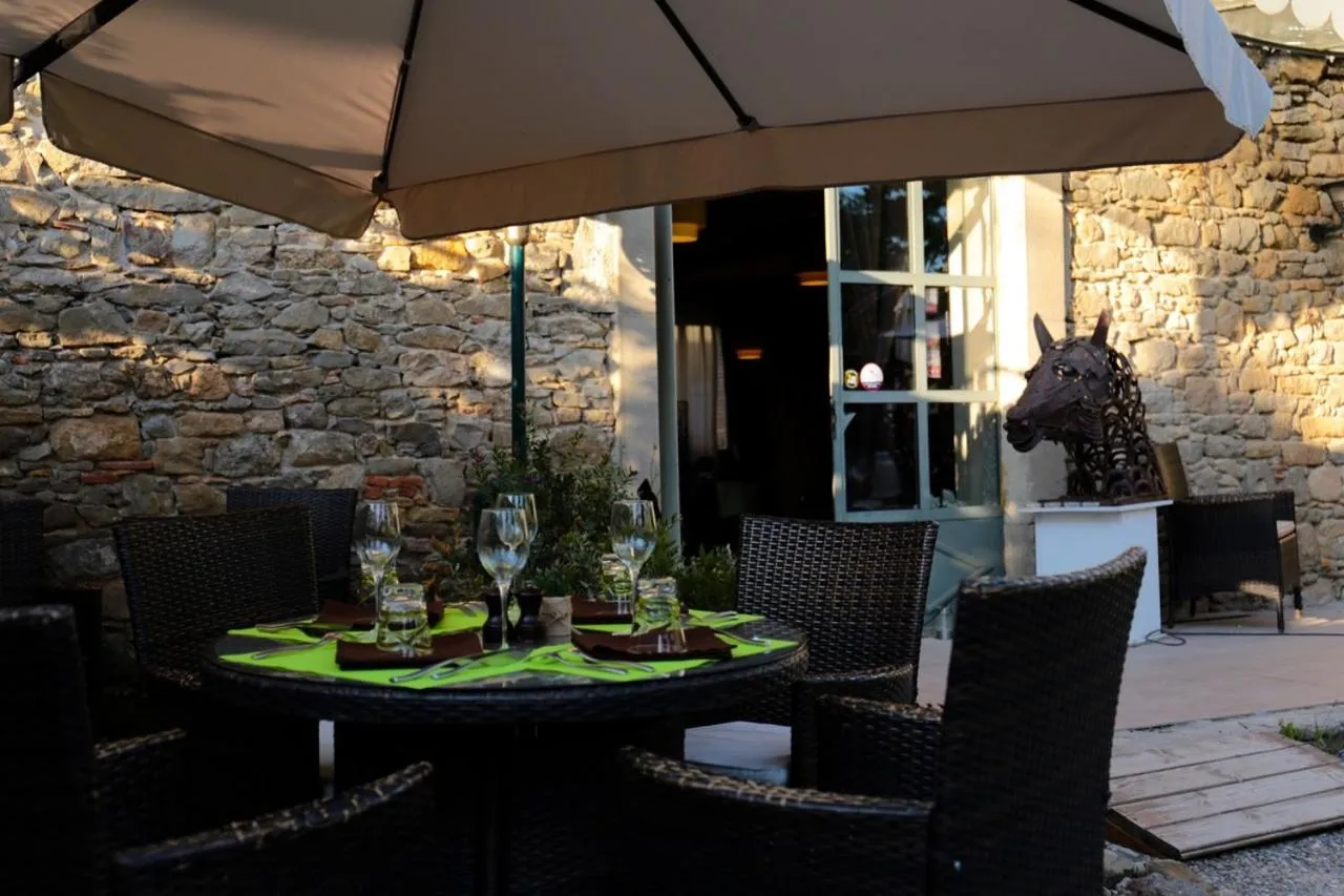 Restaurant/places to eat in Logis Hôtel Château De Palaja