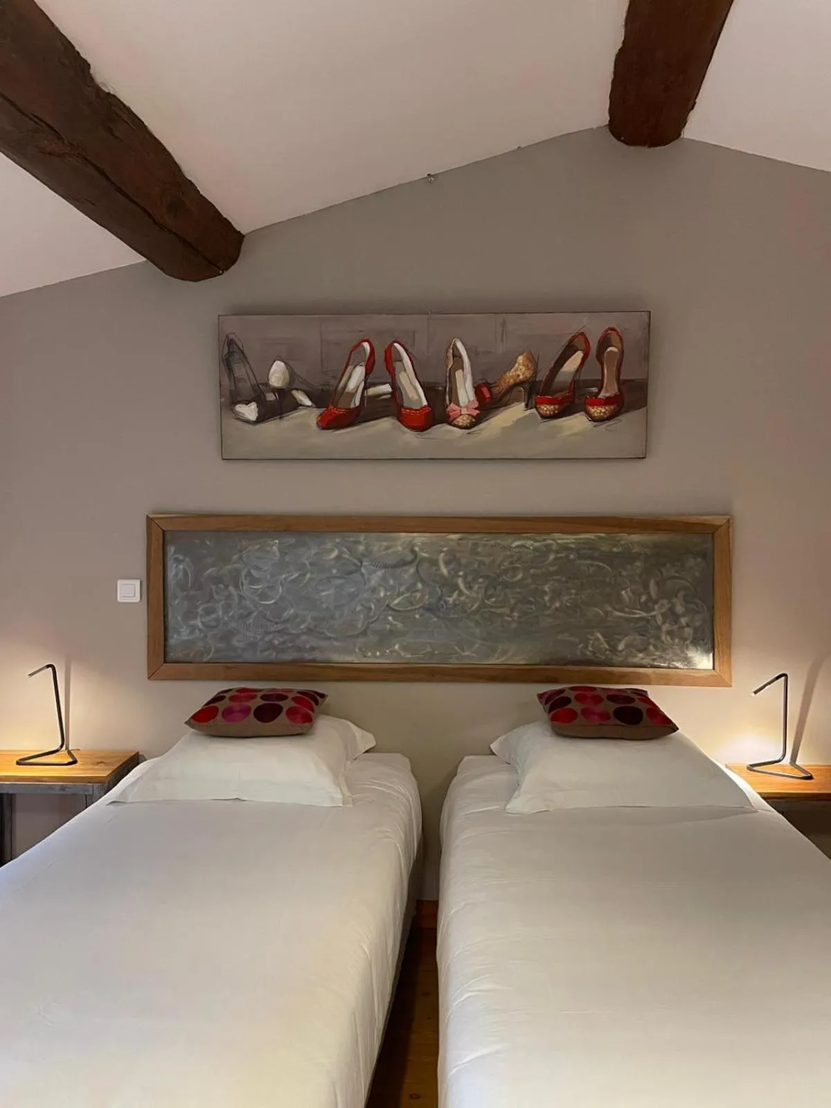 Bedroom, Bed in Logis Hôtel Château De Palaja