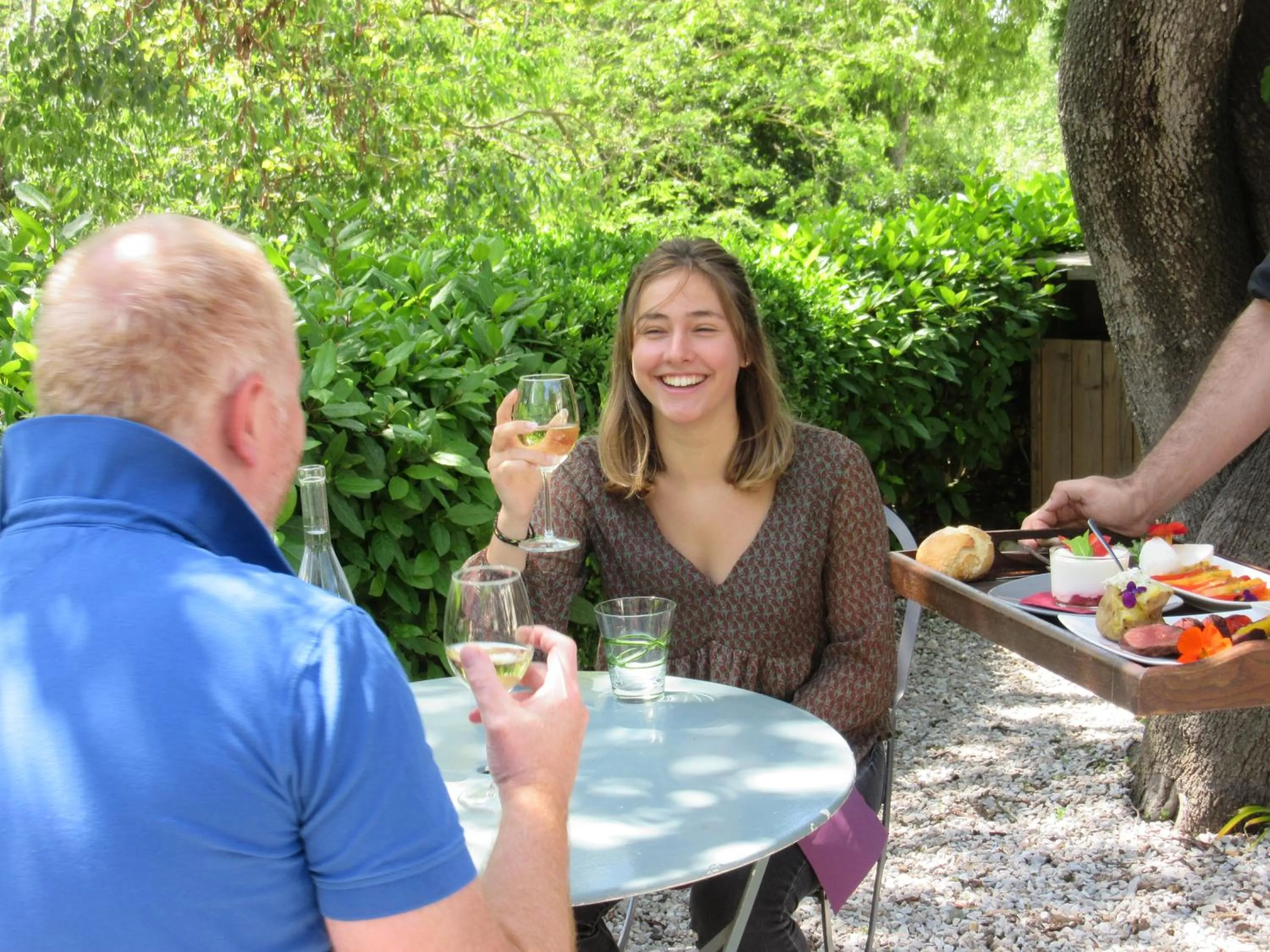 Restaurant/places to eat in Logis Hôtel Château De Palaja