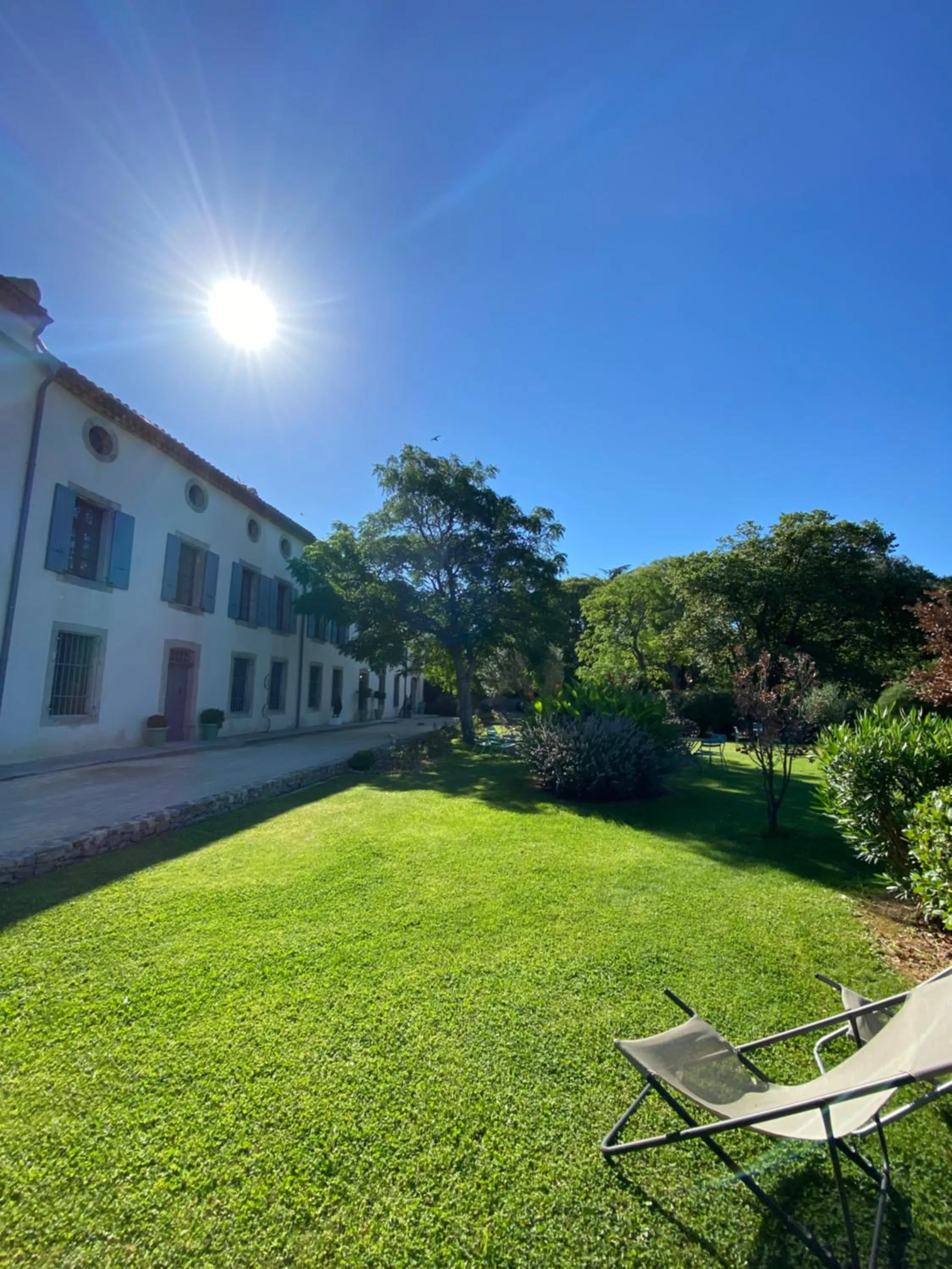 Property building in Logis Hôtel Château De Palaja