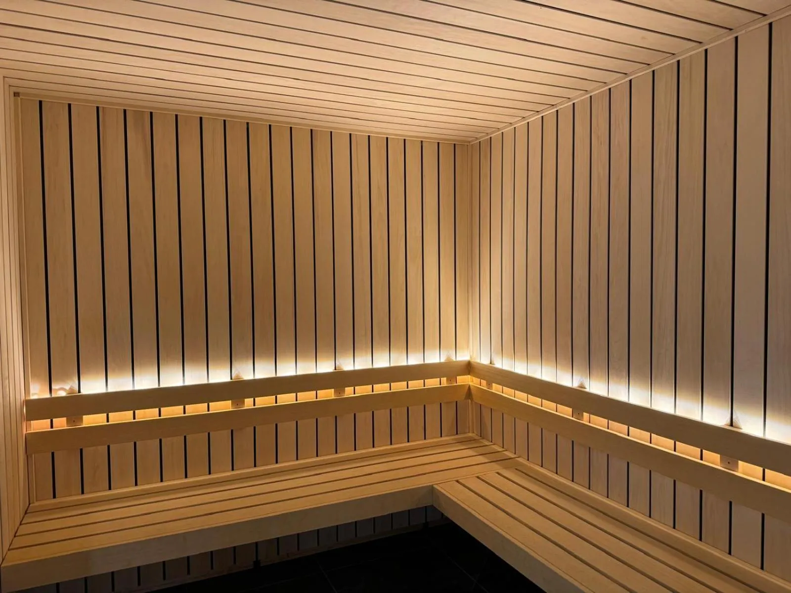 Sauna in Goélia Résidence Du Parc