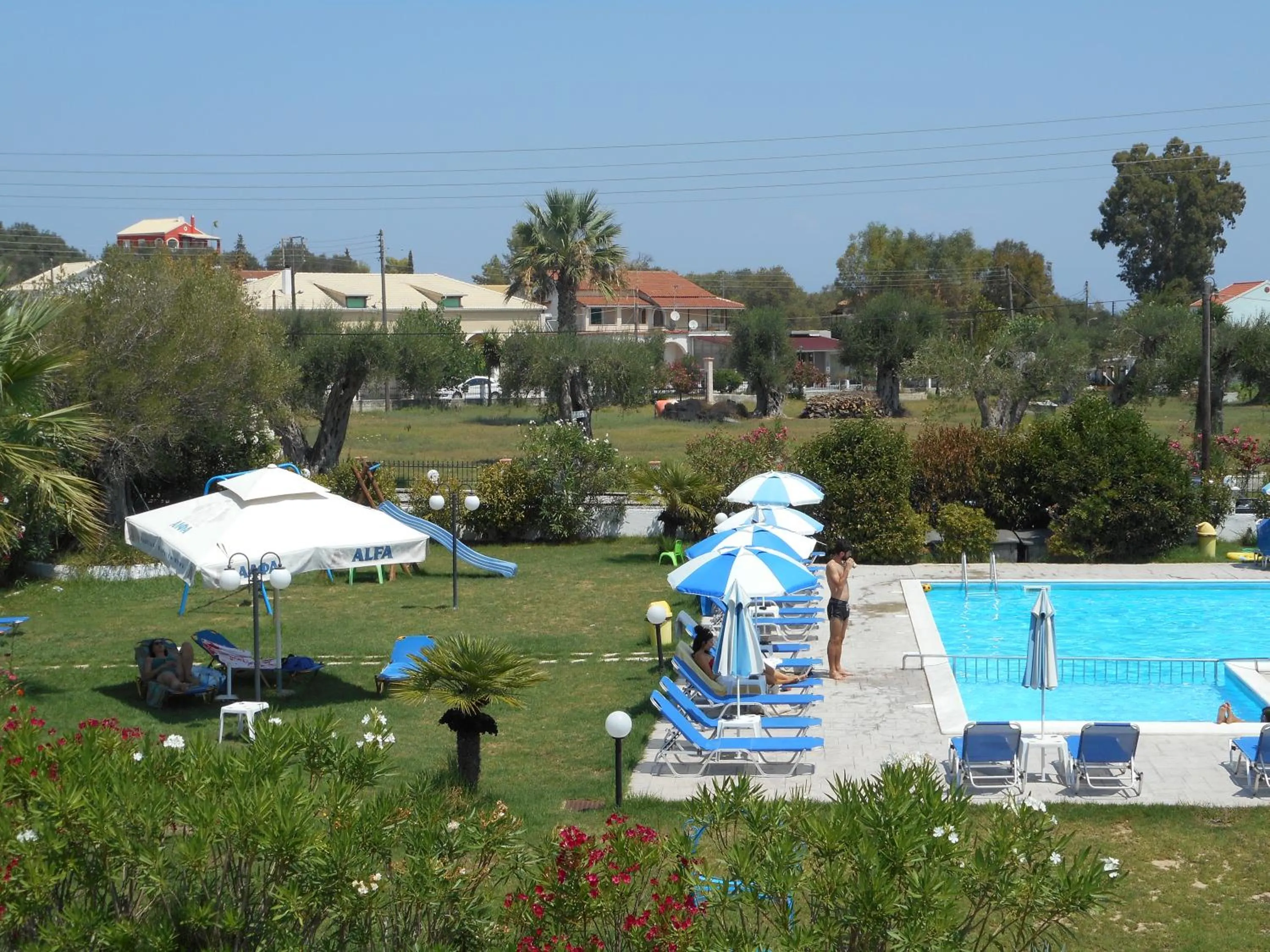 Area and facilities in Egrypos Hotel