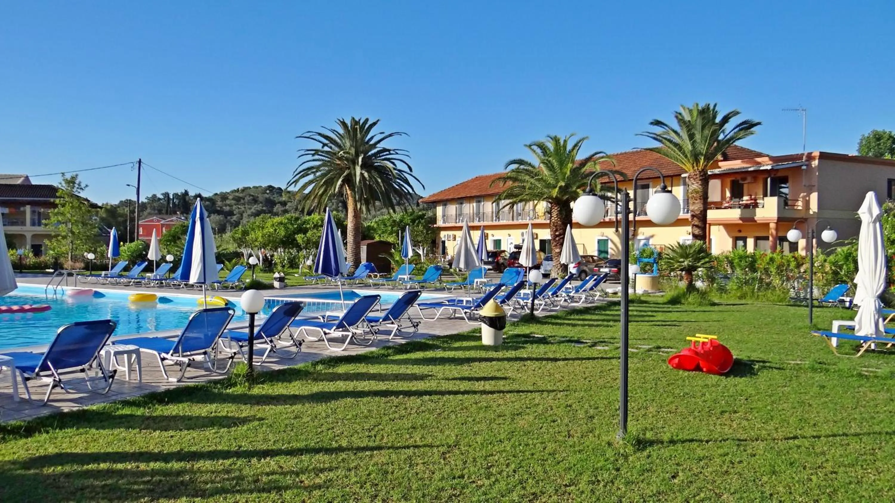 Garden in Egrypos Hotel