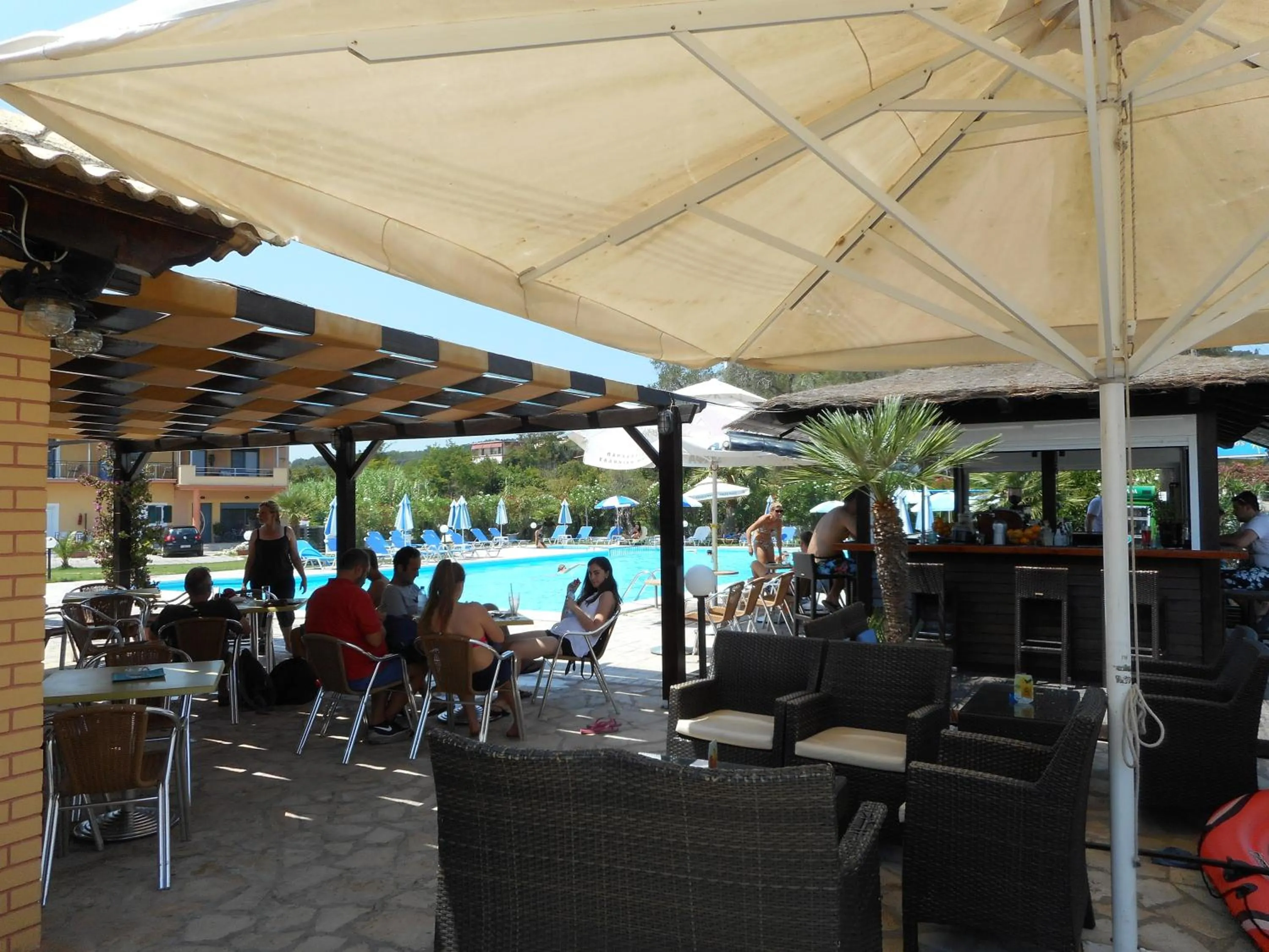 Swimming pool in Egrypos Hotel