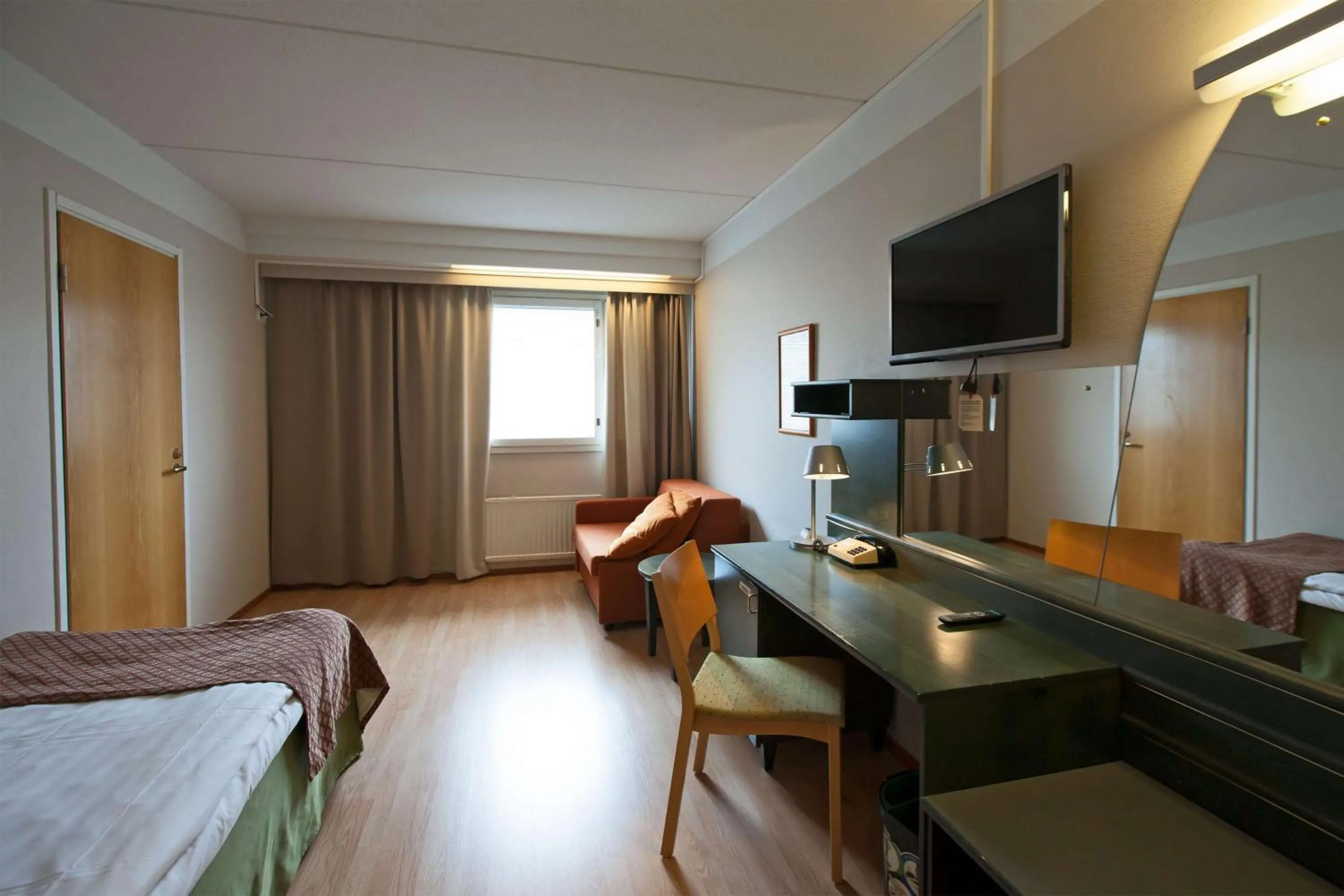 Photo of the whole room, Bed in Hotel Kajanus