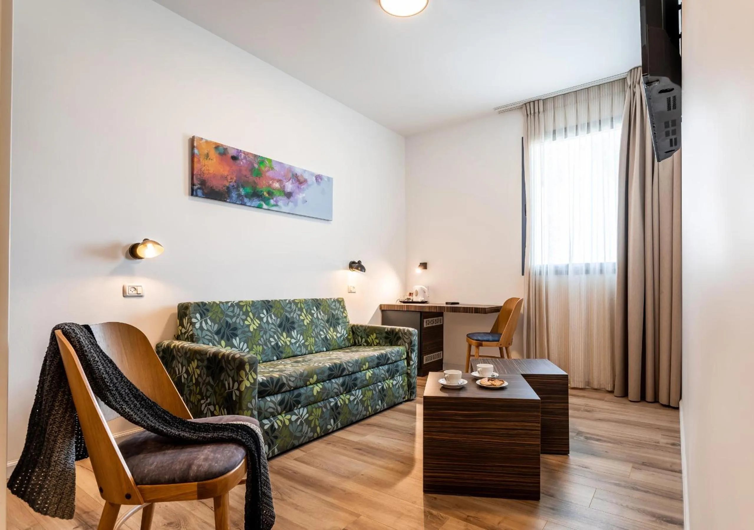 Living room in Nof Tavor Hotel