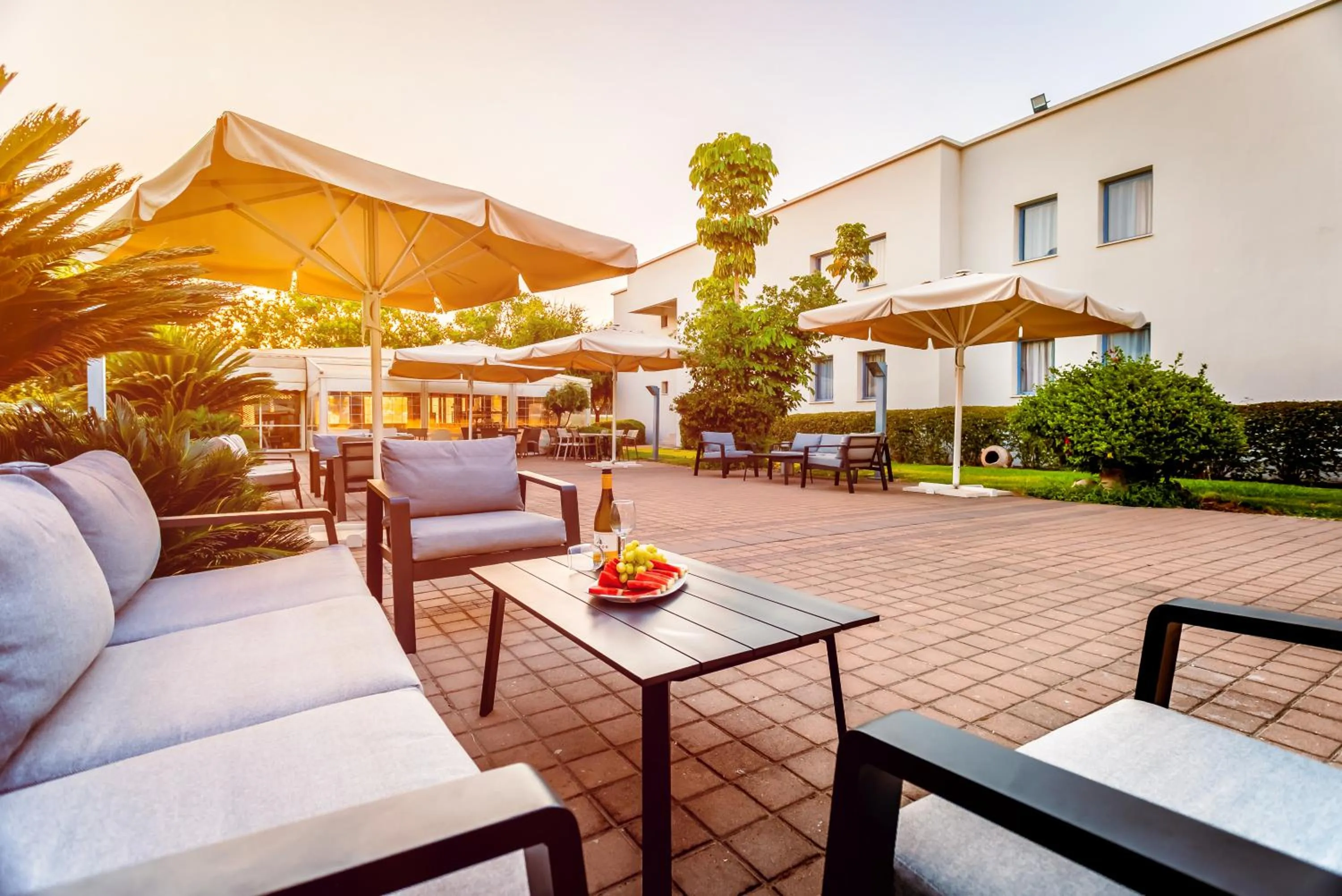 Patio in Nof Tavor Hotel