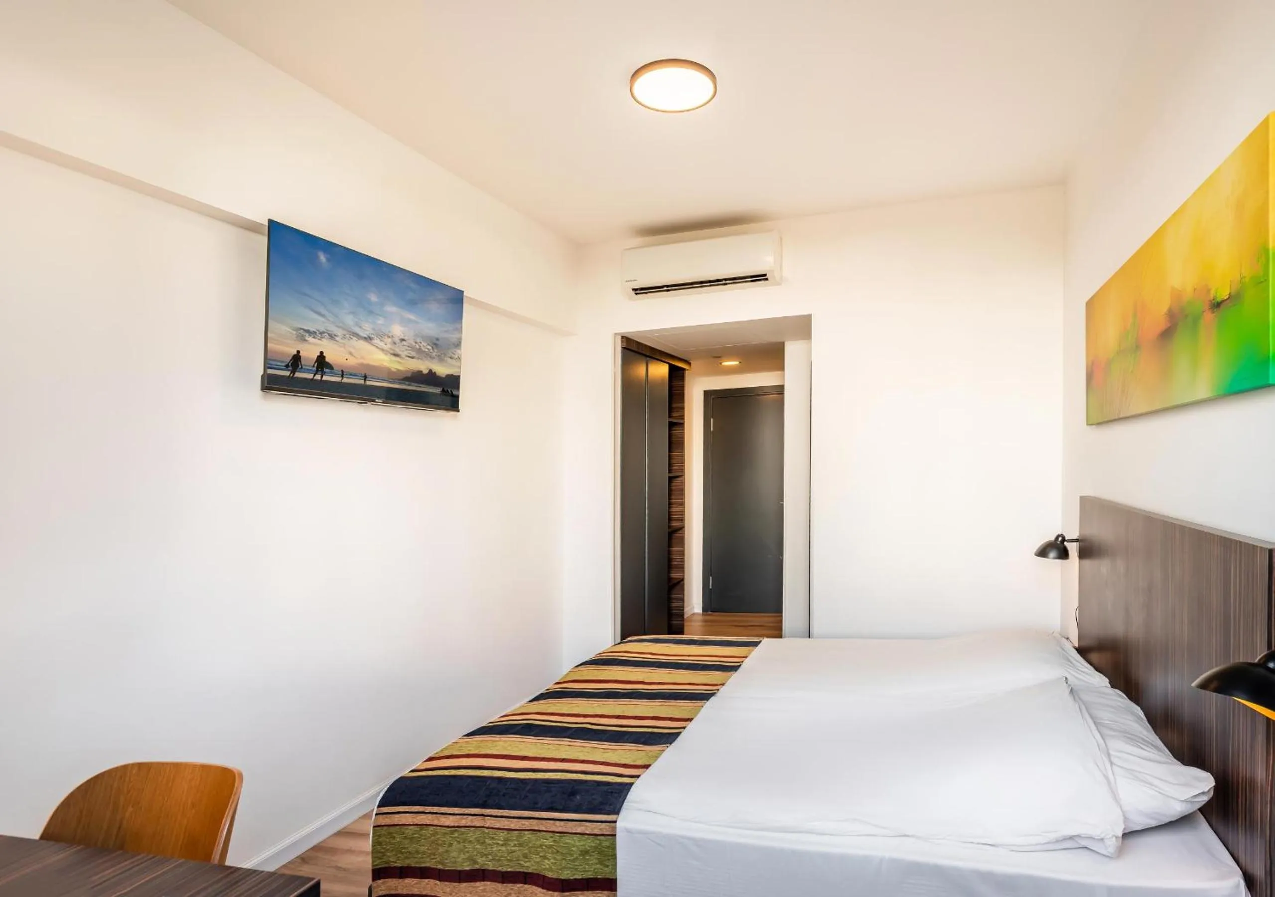 Bed in Nof Tavor Hotel