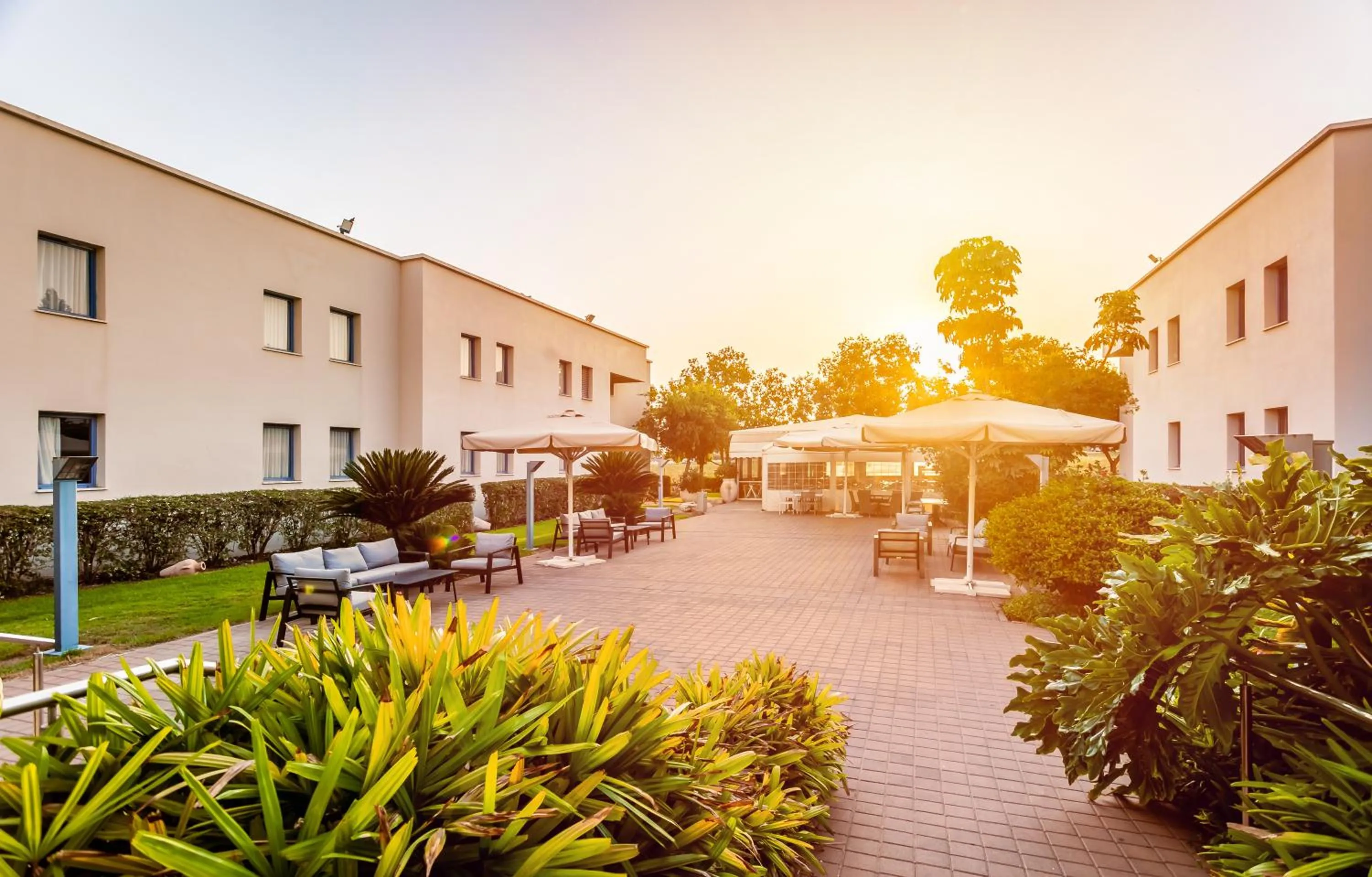 Patio in Nof Tavor Hotel
