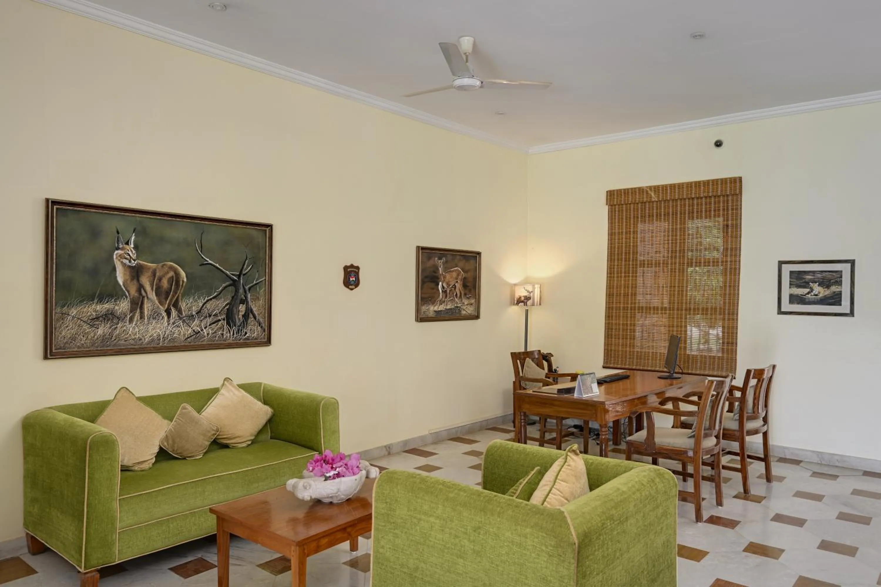 Living room in Dev Vilas