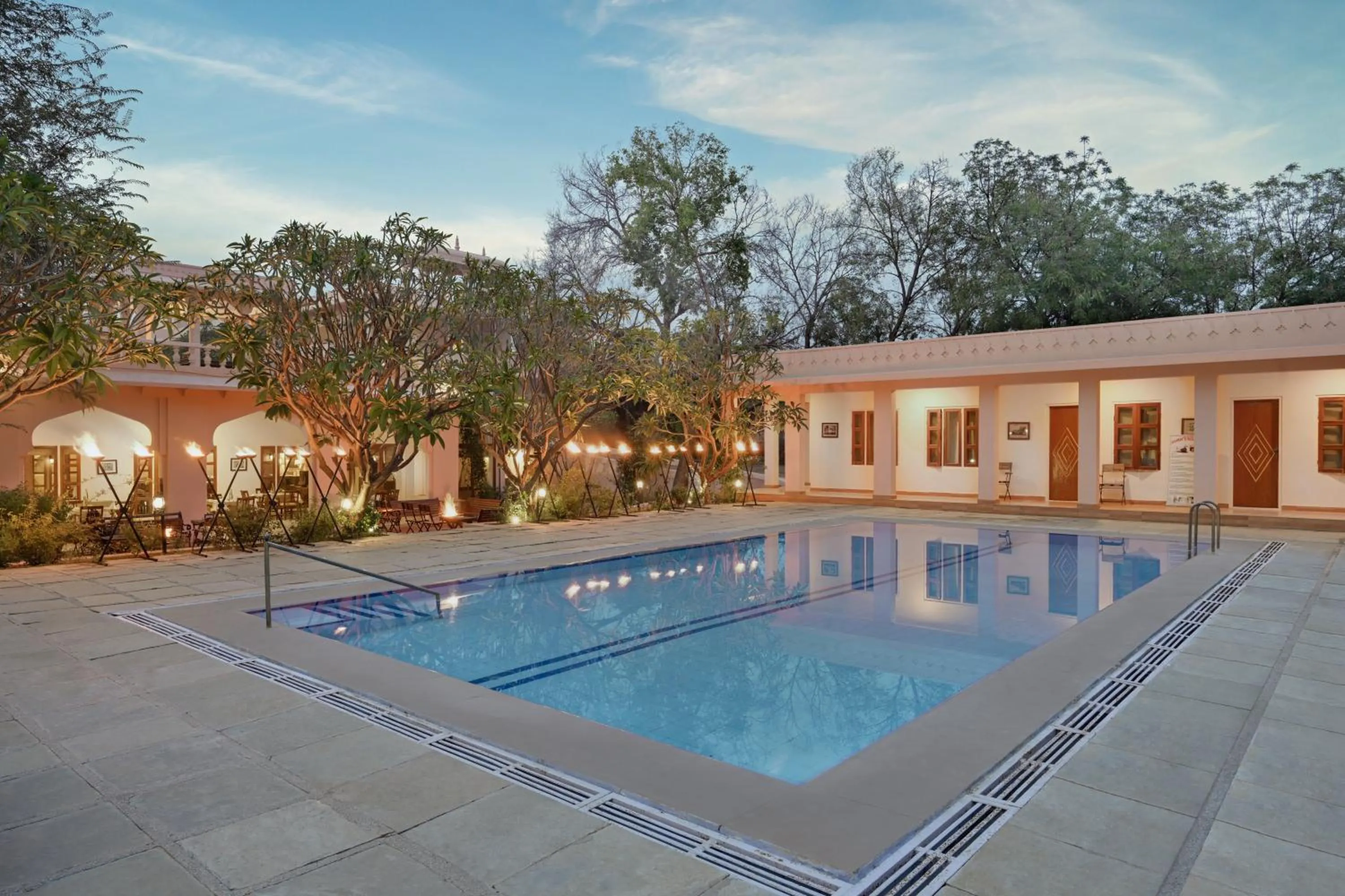 Swimming pool in Dev Vilas