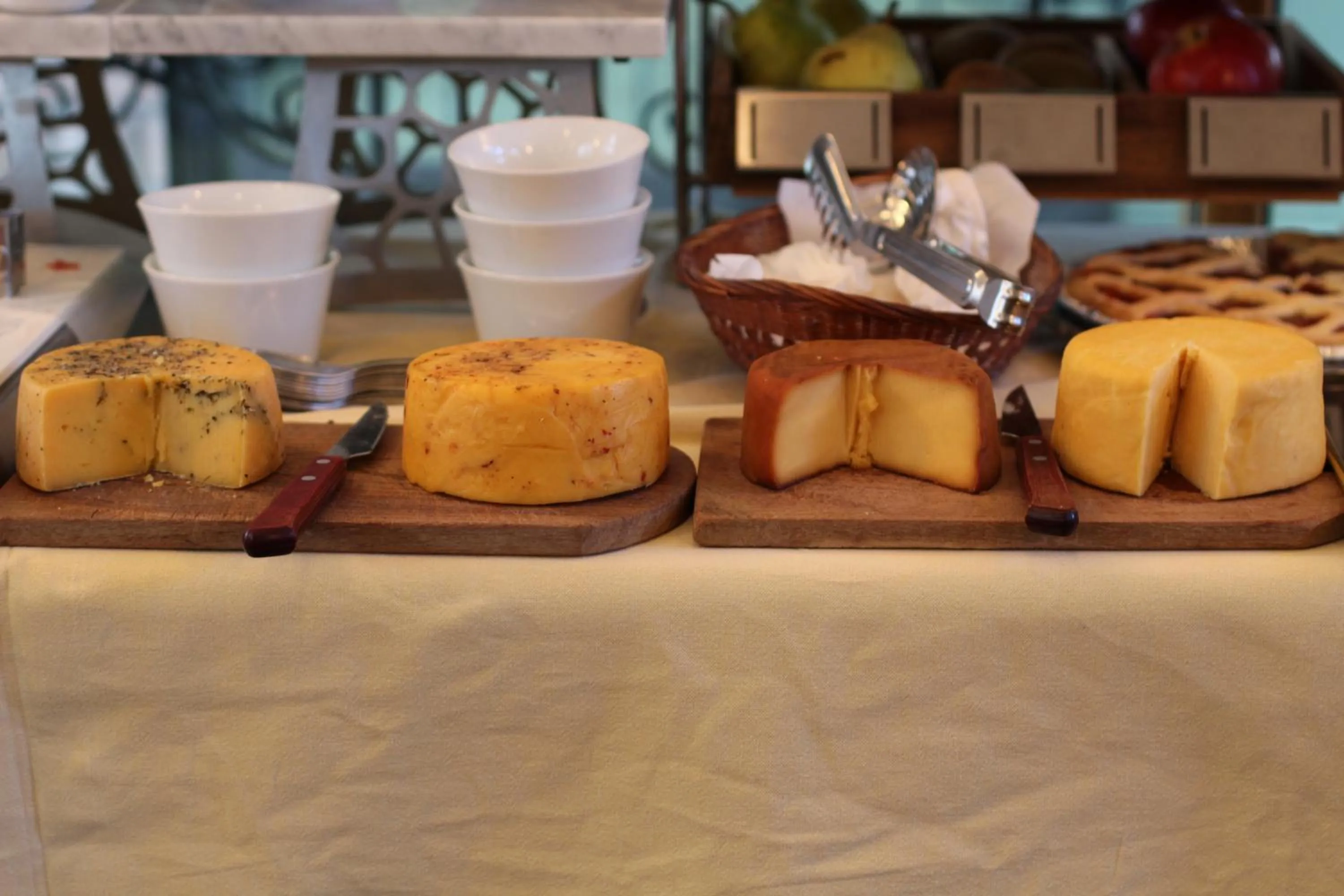 Buffet breakfast in Hosteria Angelina