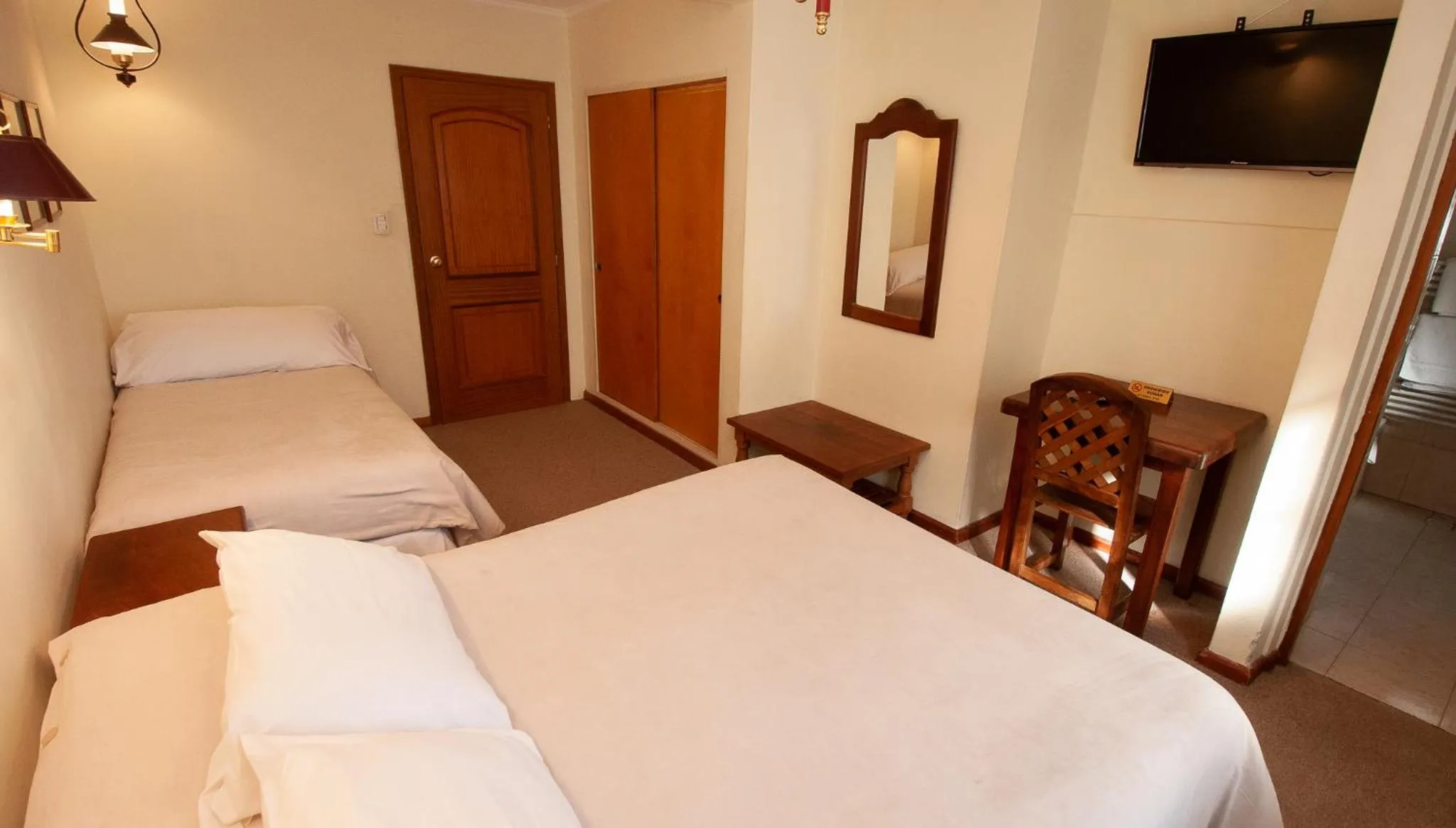 Bed in Hosteria Angelina