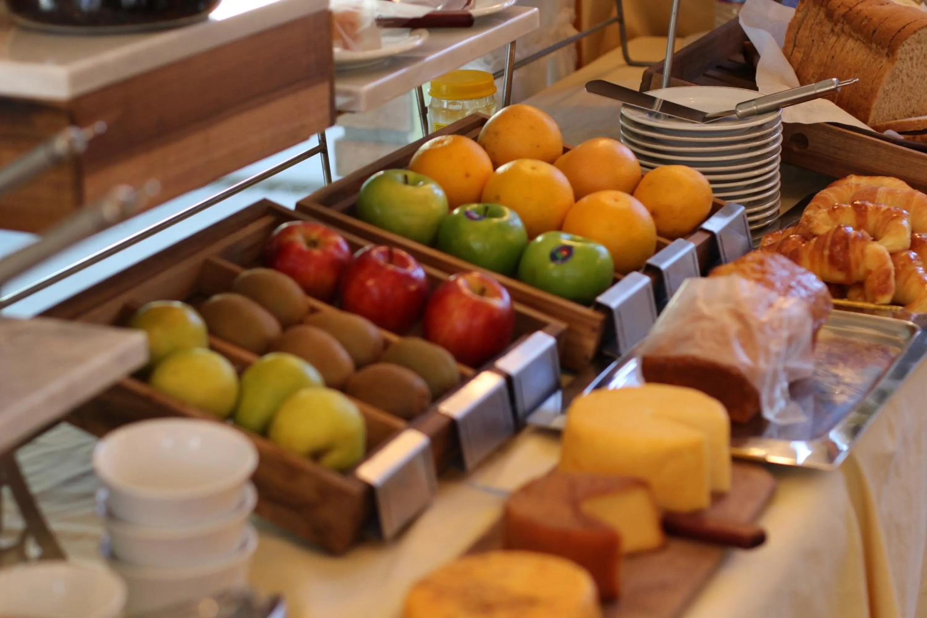 Buffet breakfast in Hosteria Angelina