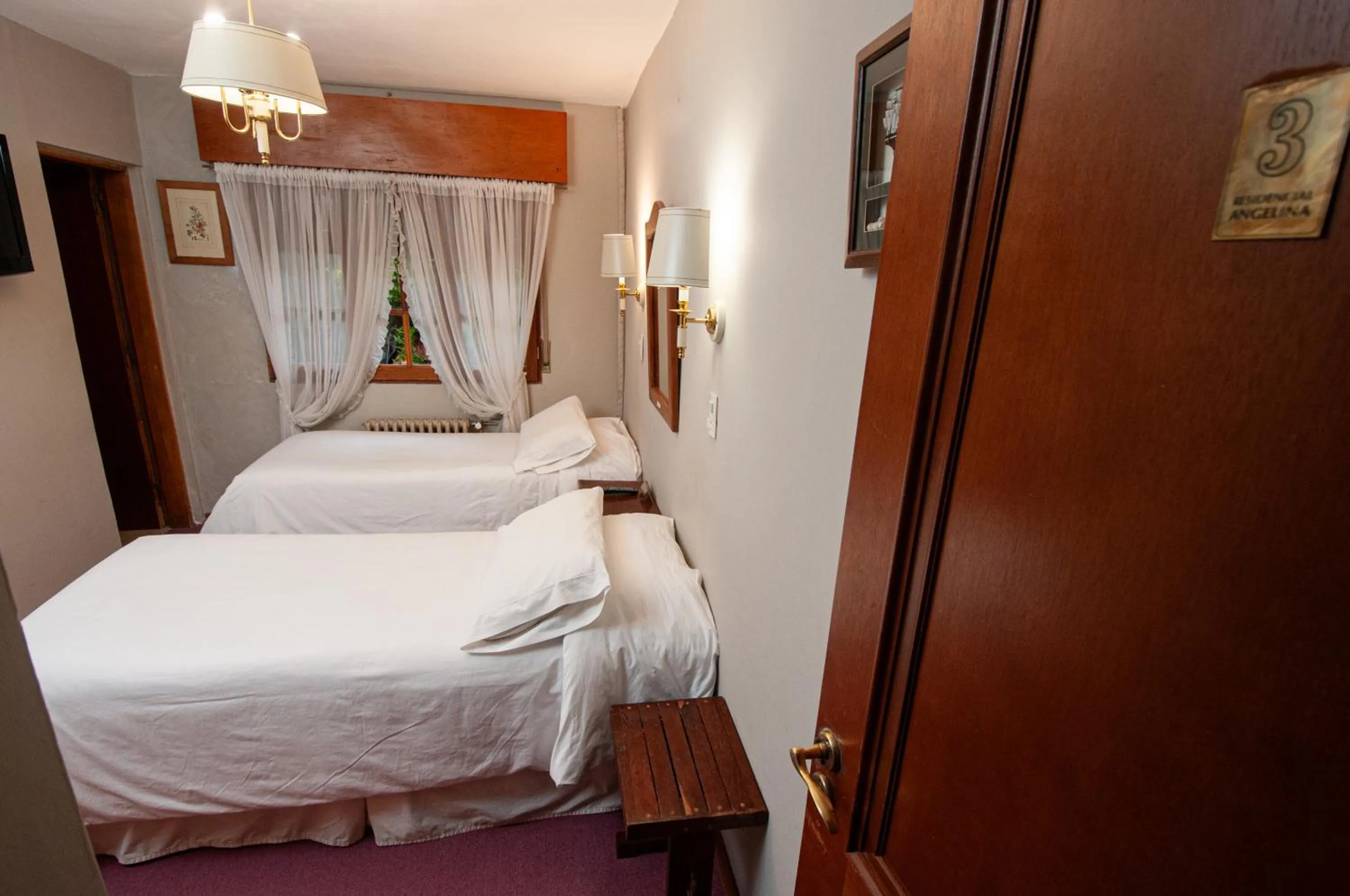 Bed in Hosteria Angelina