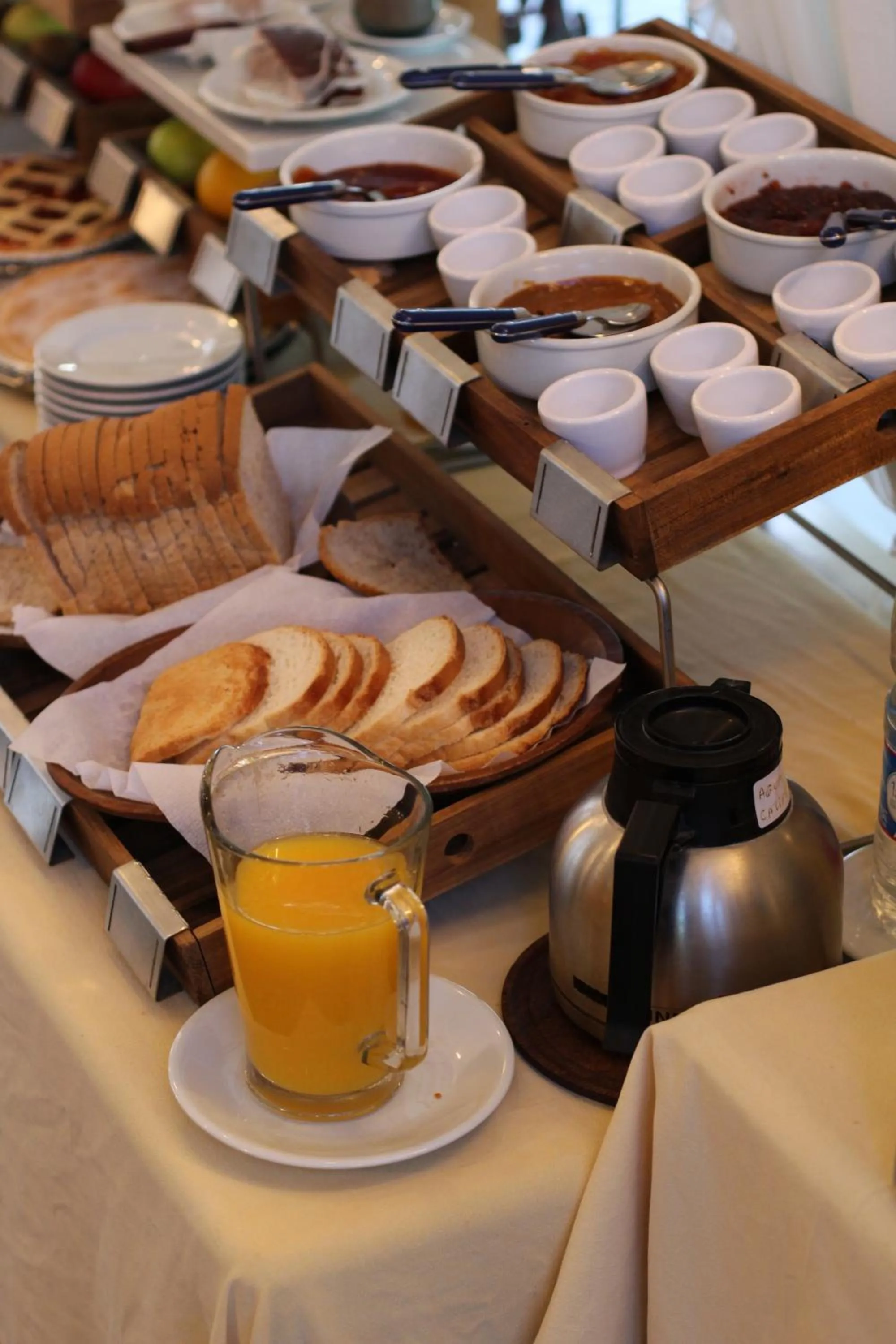 Buffet breakfast in Hosteria Angelina