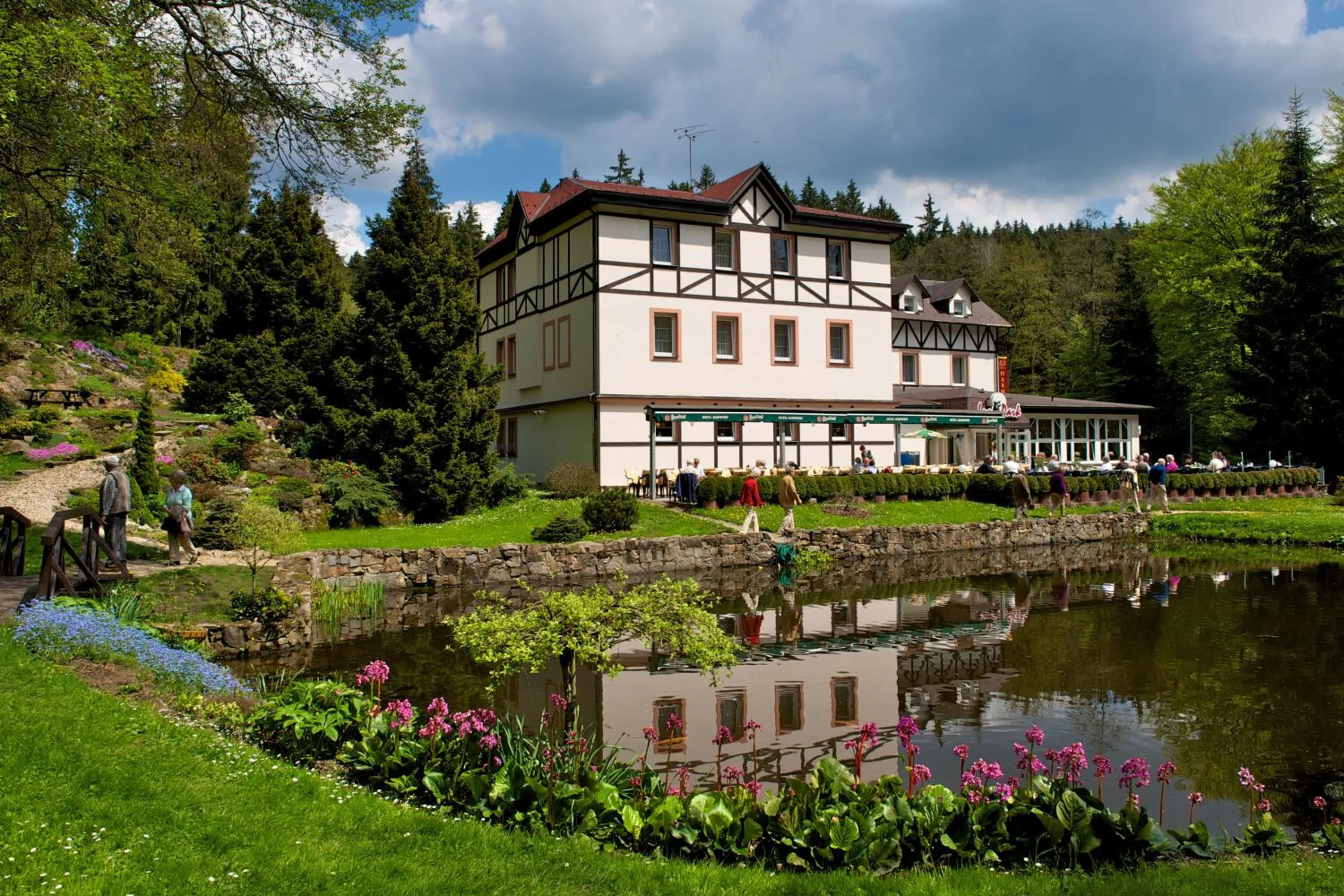 Garden in Spa & Wellness Hotel Harmonie