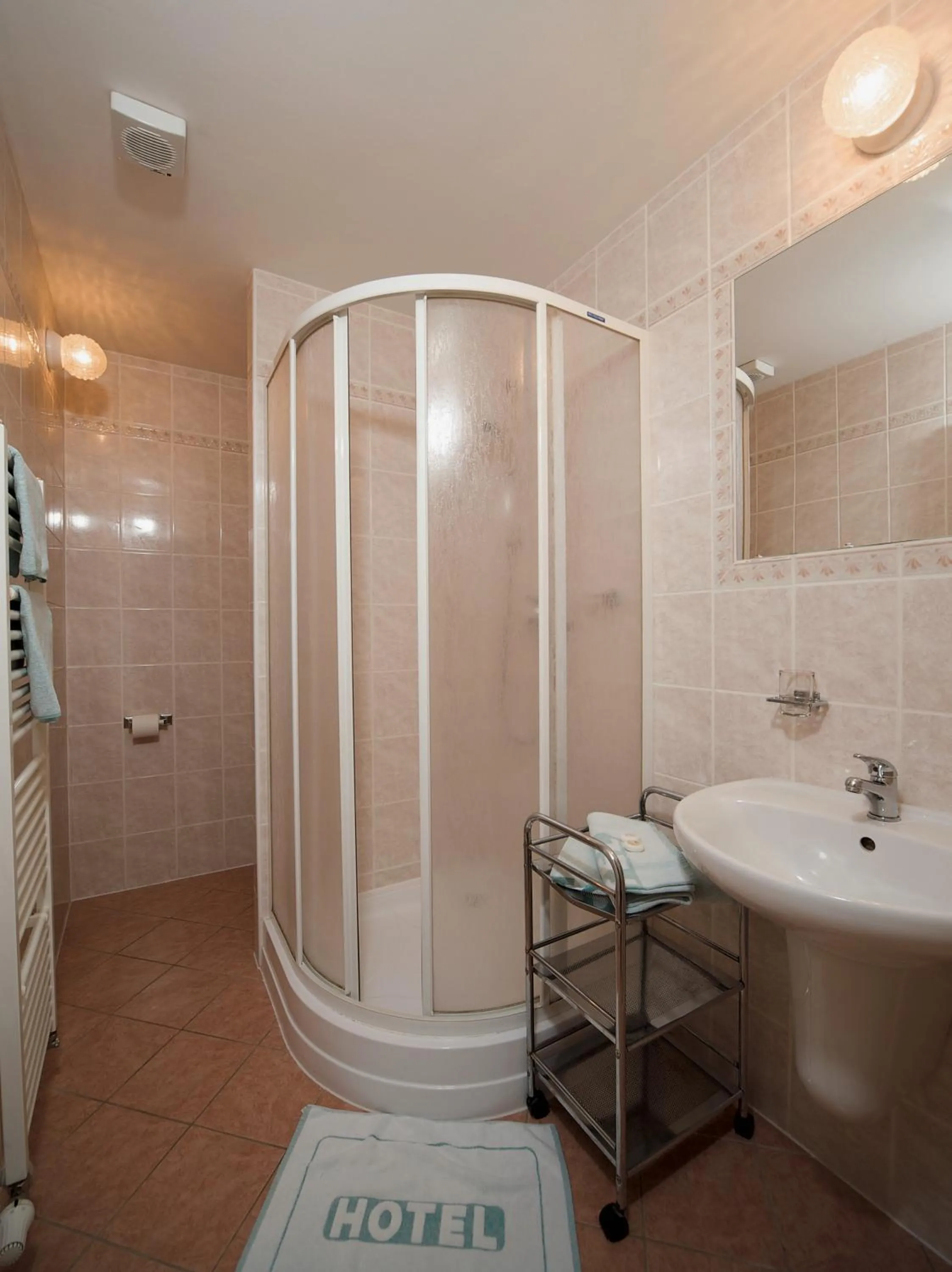 Shower in Spa & Wellness Hotel Harmonie