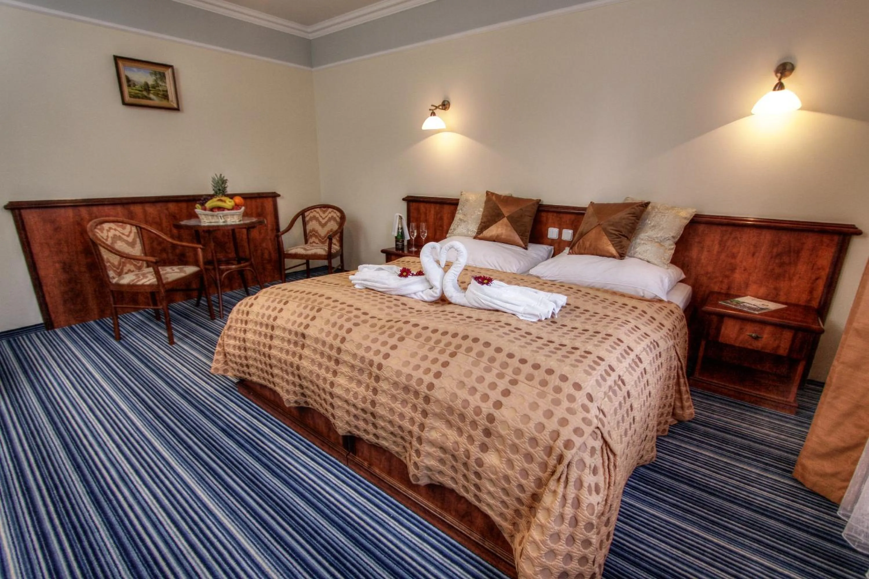 Property building, Bed in Spa & Wellness Hotel Harmonie