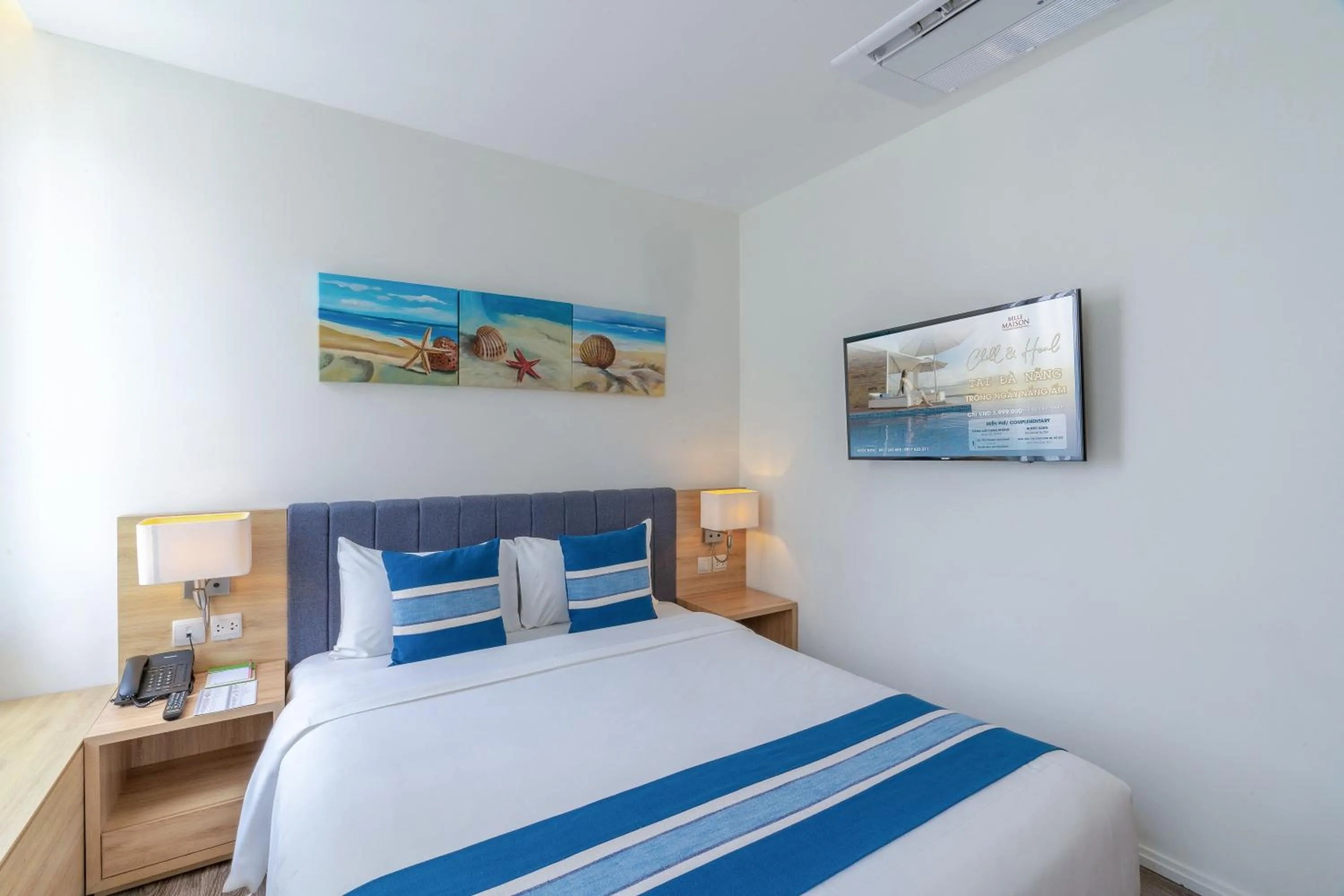 Bed in Parosand Da Nang Hotel -Belle Maison Parosand Da Nang Hotel