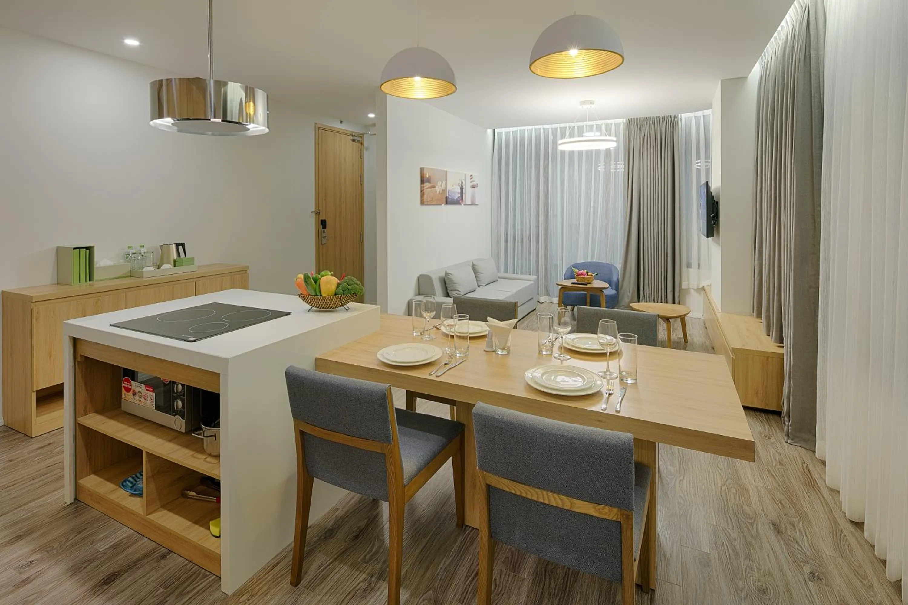 Kitchen or kitchenette in Parosand Da Nang Hotel -Belle Maison Parosand Da Nang Hotel