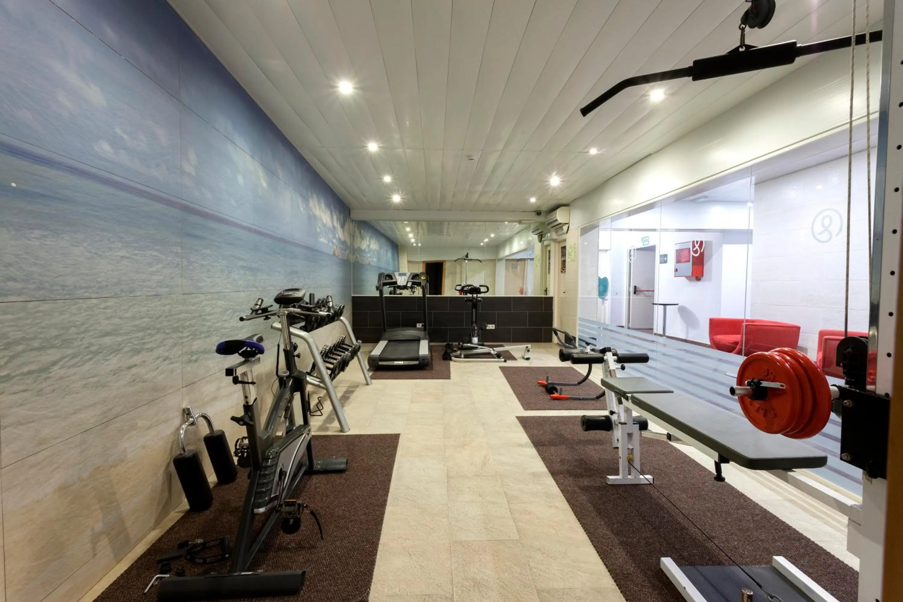 Fitness centre/facilities in Hotel Horitzó by Pierre & Vacances