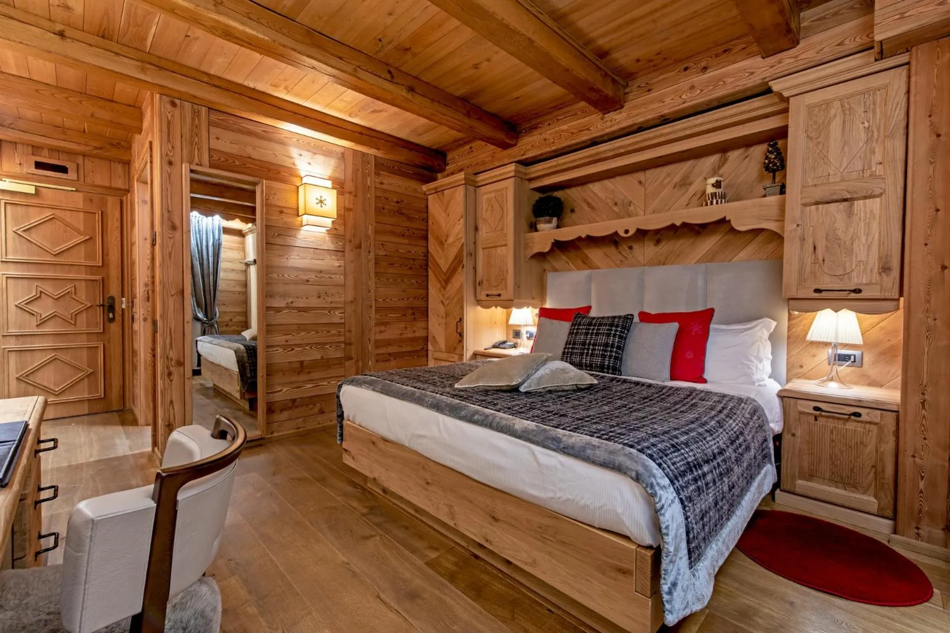 Bed in Fiocco di Neve Relais & SPA