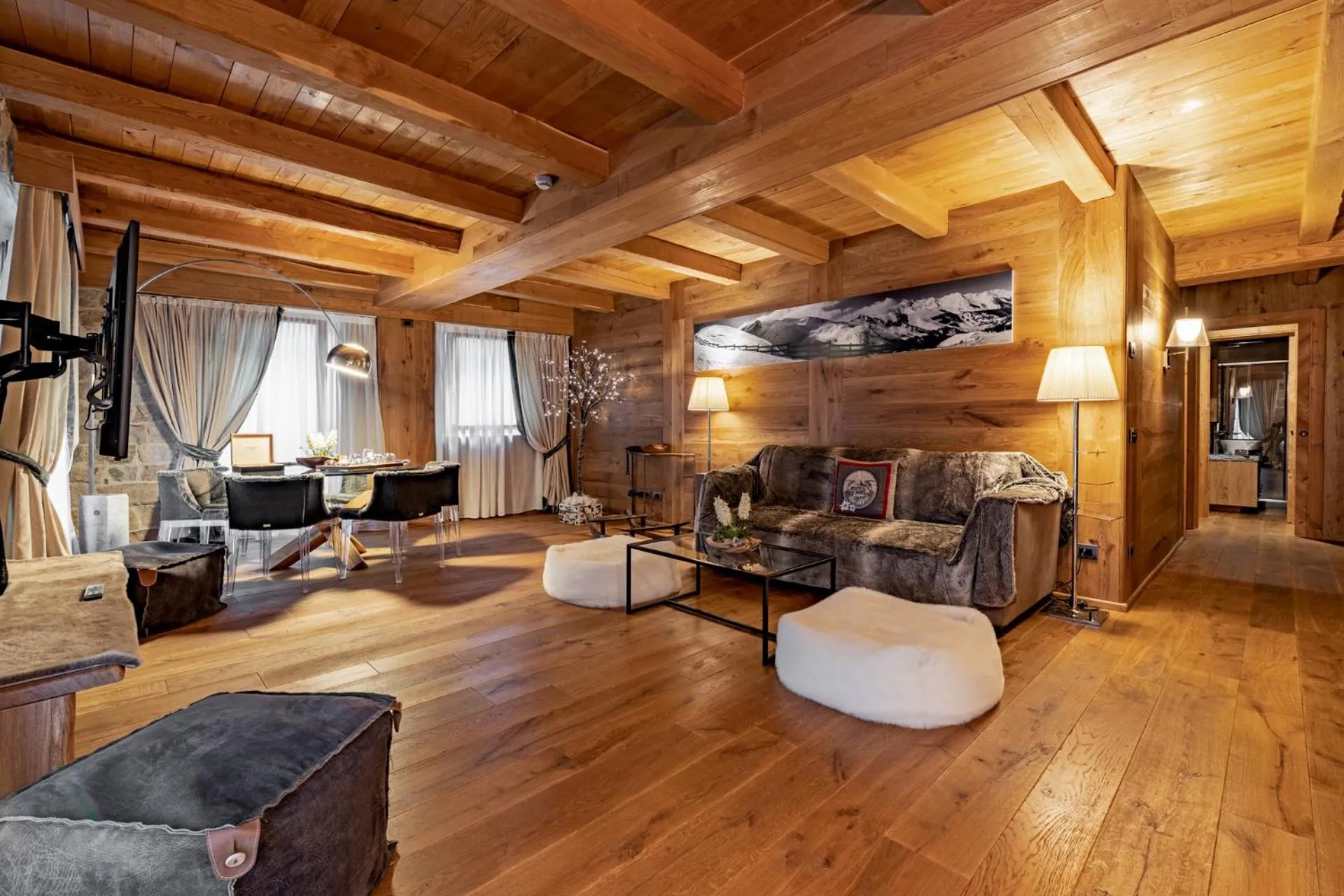 Living room in Fiocco di Neve Relais & SPA