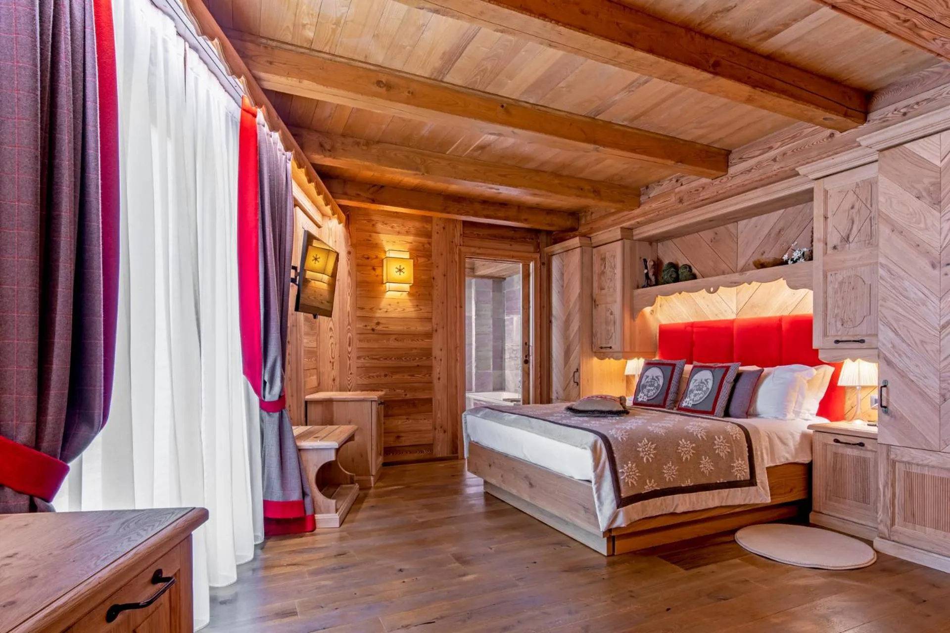 Bed in Fiocco di Neve Relais & SPA
