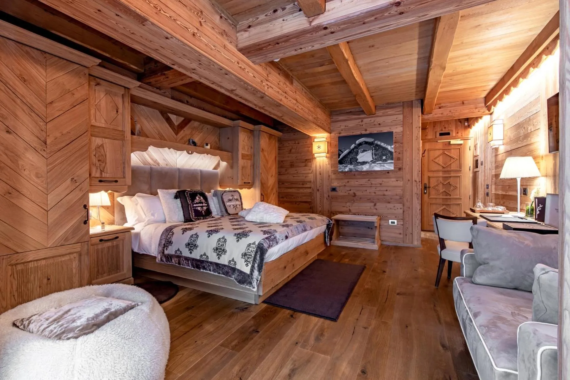 Bed in Fiocco di Neve Relais & SPA