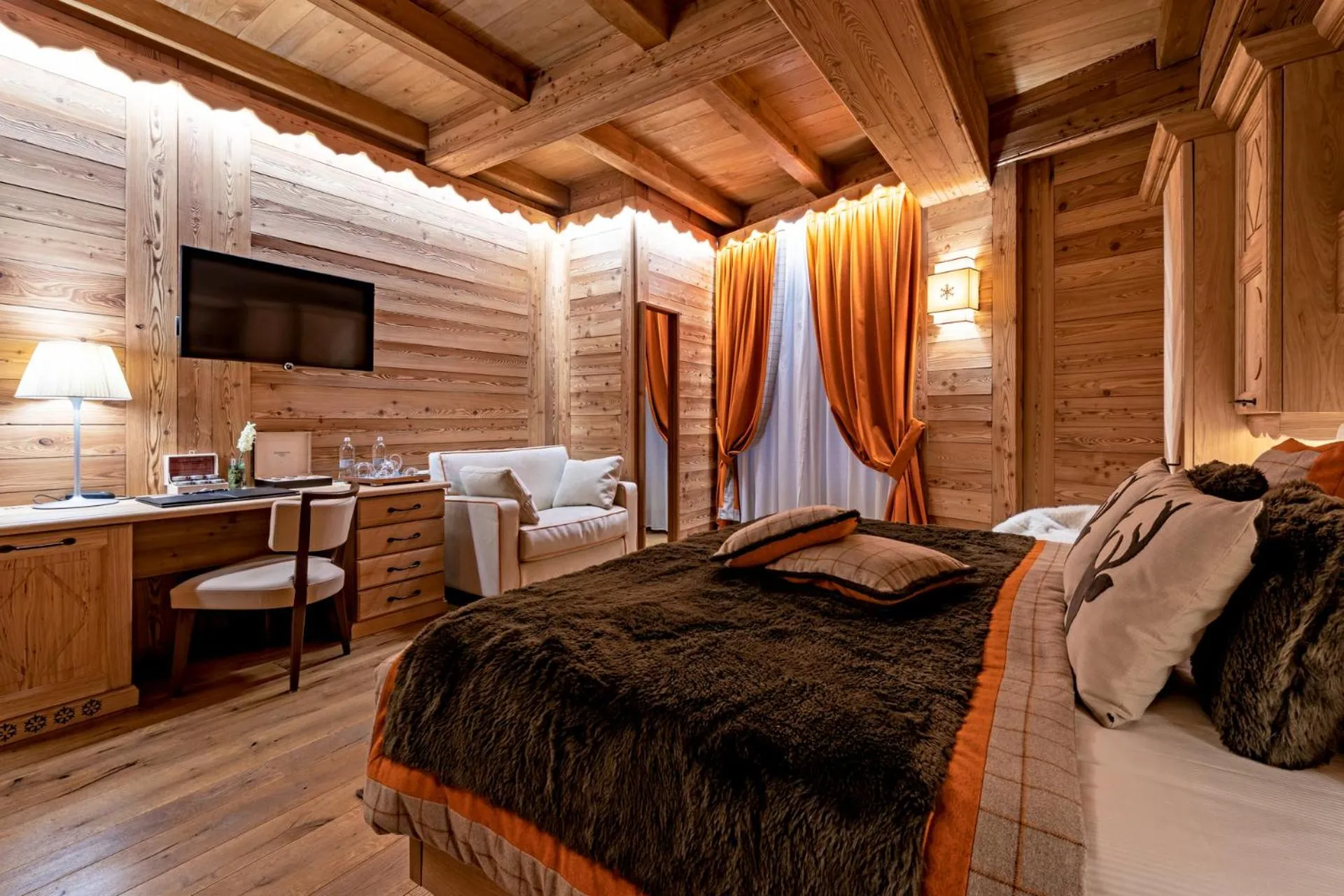 Bed in Fiocco di Neve Relais & SPA