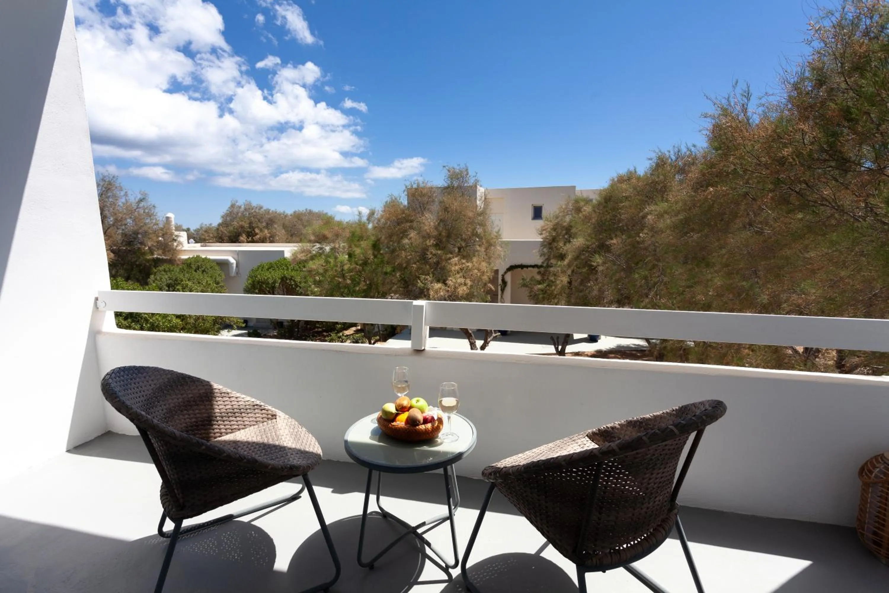 Balcony/Terrace in Sea Sound White Katikies