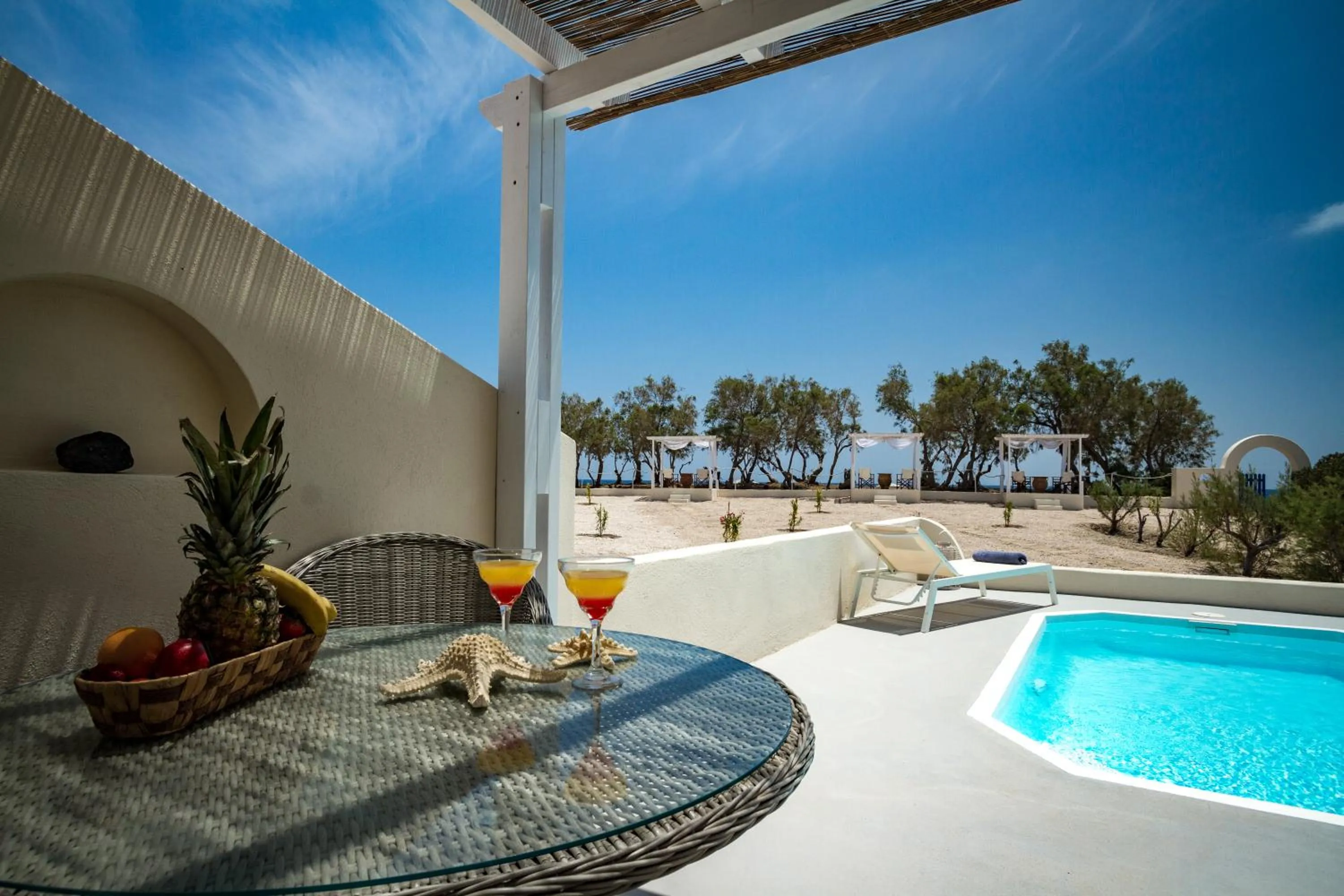 Balcony/Terrace in Sea Sound White Katikies